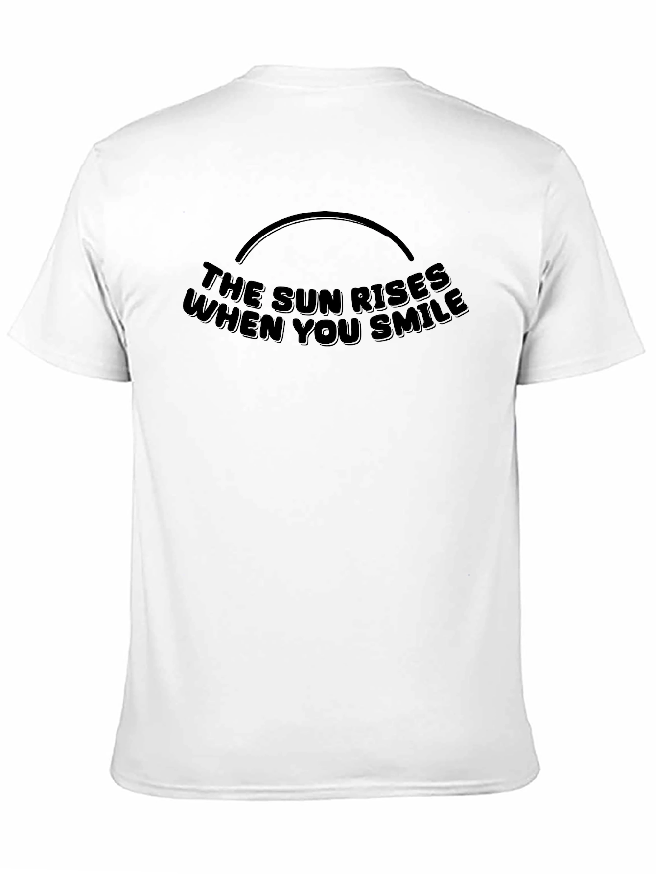 The Sun Rises When You Smile Graphic Tee