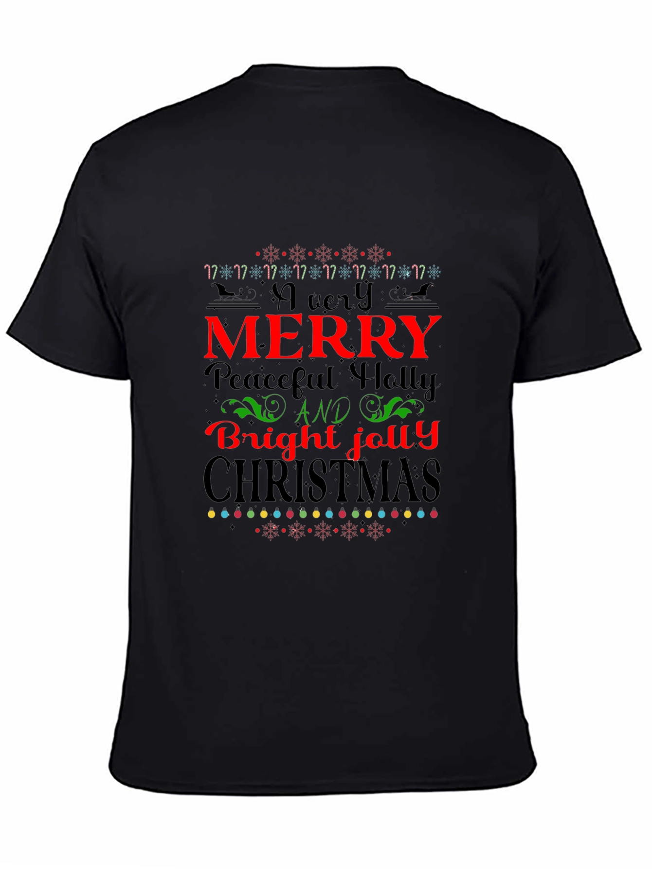 Festive Christmas Graphic T-Shirt for Holiday Cheer