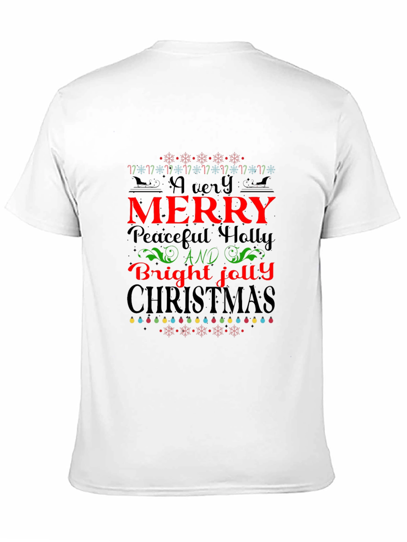 Festive Christmas Graphic T-Shirt for Holiday Cheer