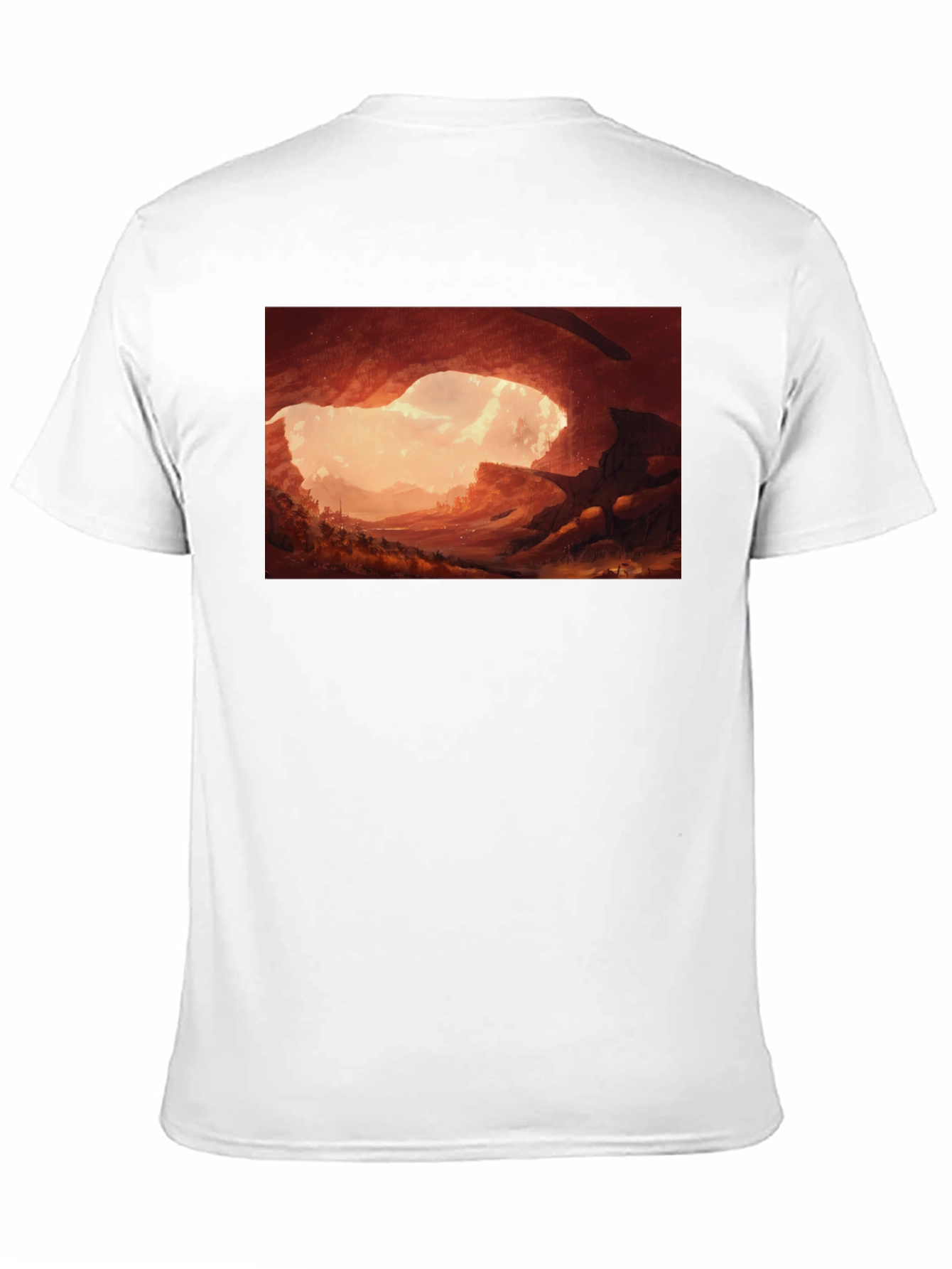 Cave Entrance Graphic Tee - Stylish Comfort