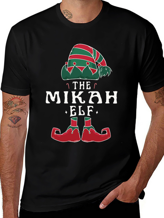 The Micah Elf Christmas Holiday Tee