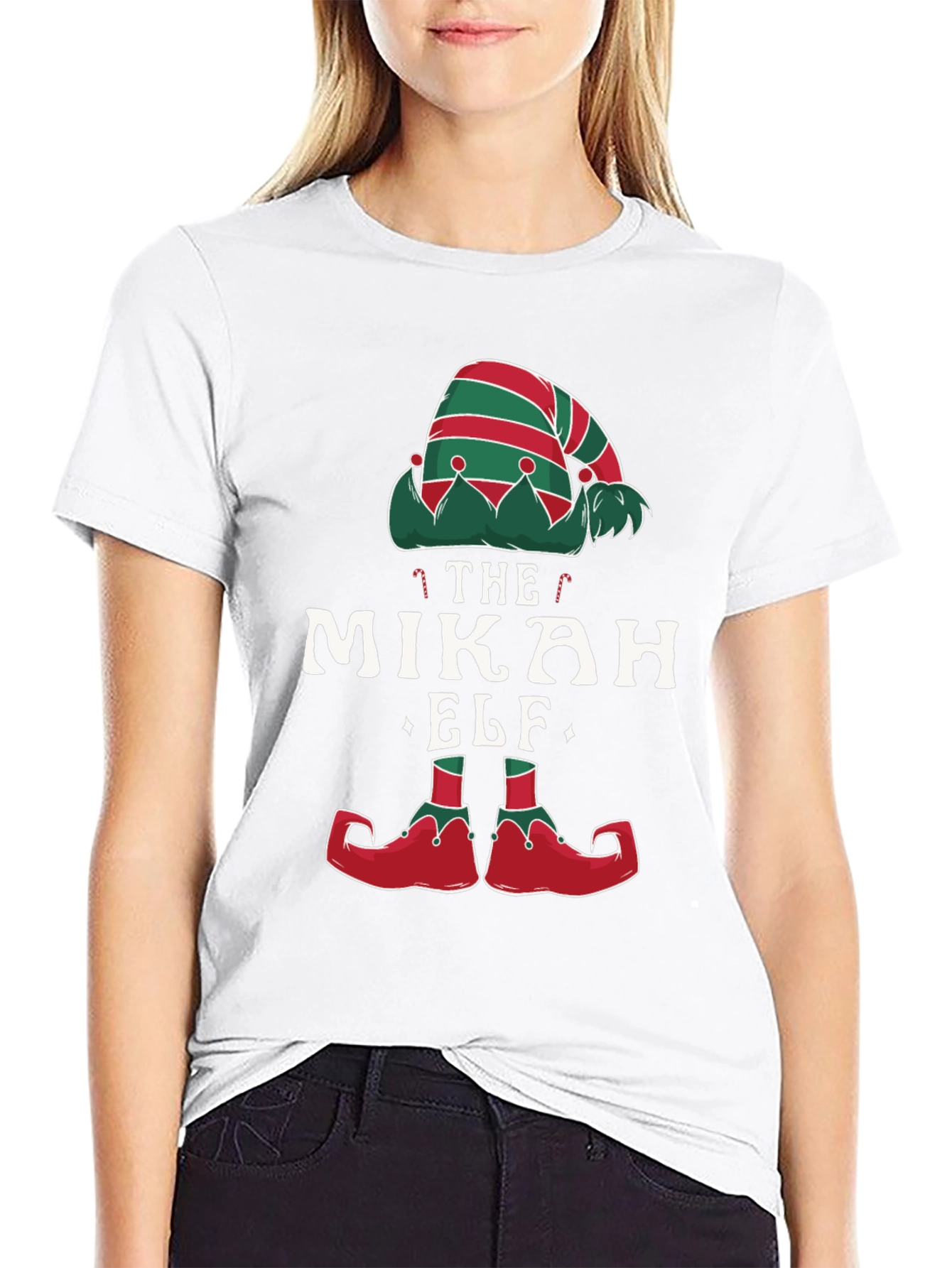 The Micah Elf Christmas Holiday Tee