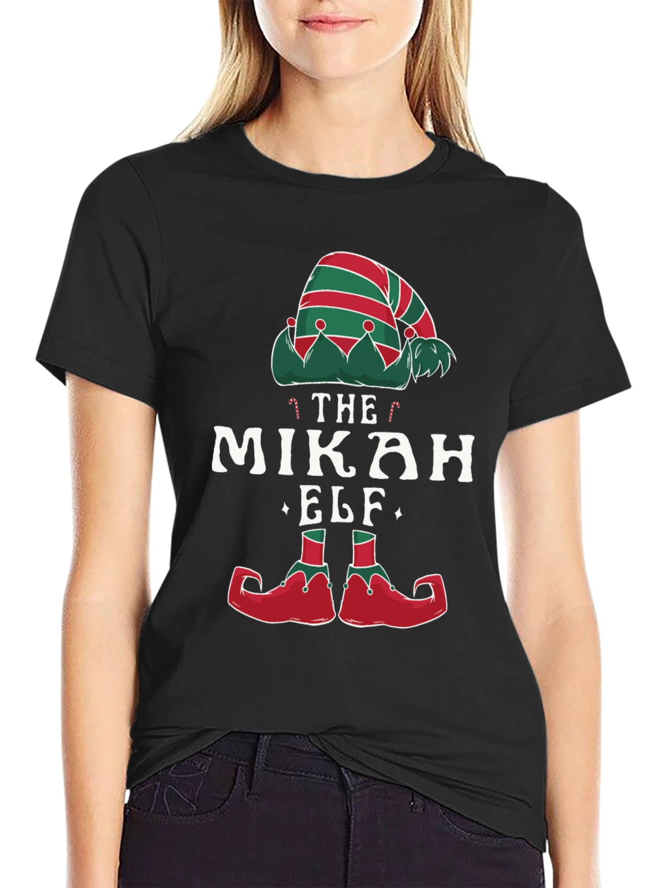 The Micah Elf Christmas Holiday Tee