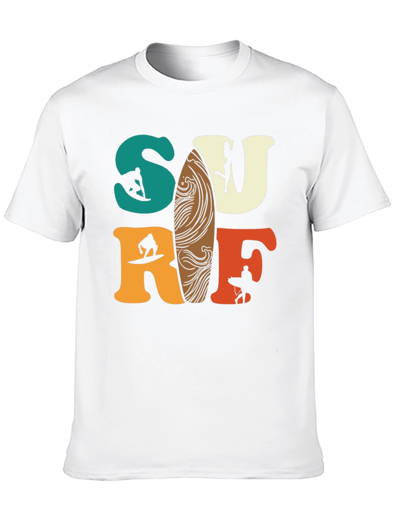 Surf T-Shirt - Retro Style Graphic Tee