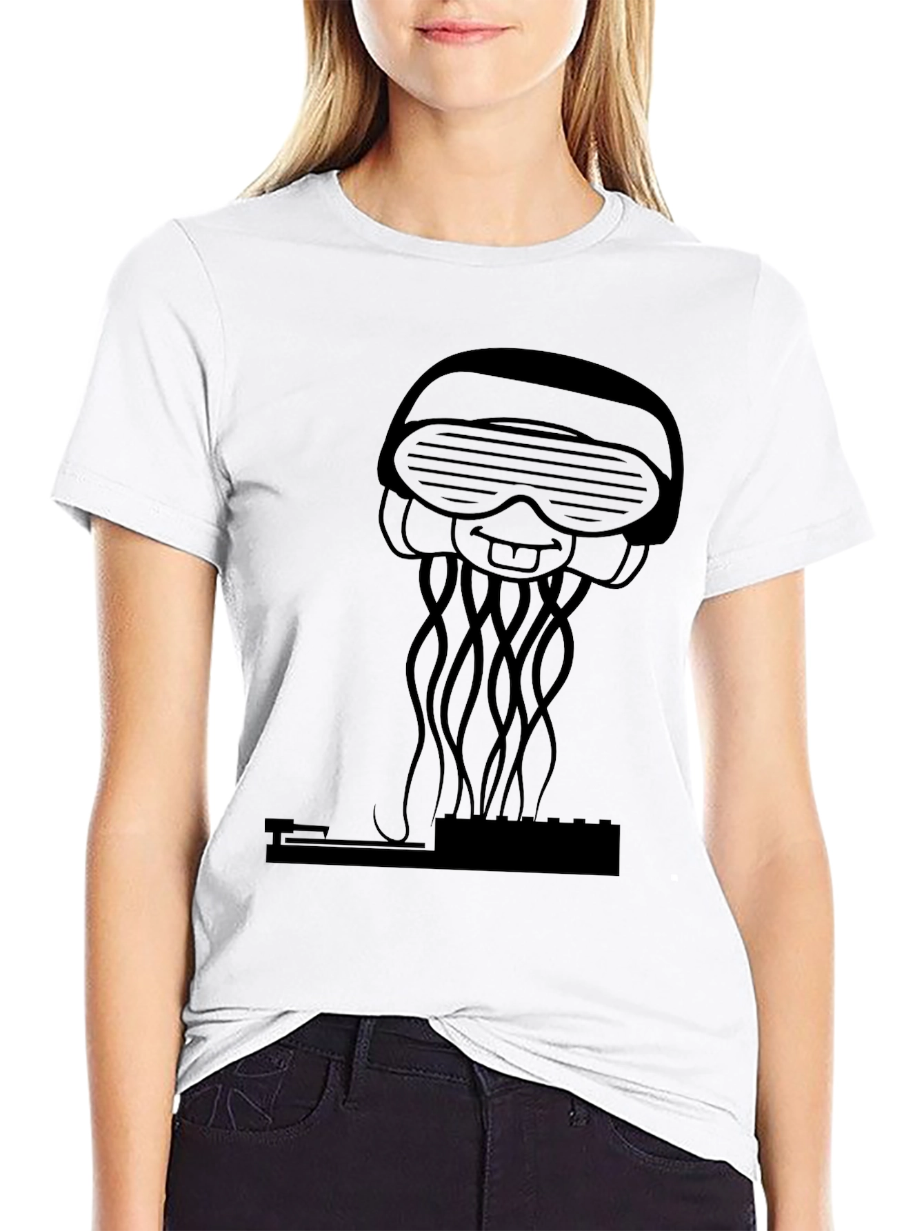 DJ Jellyfish Graphic Tee