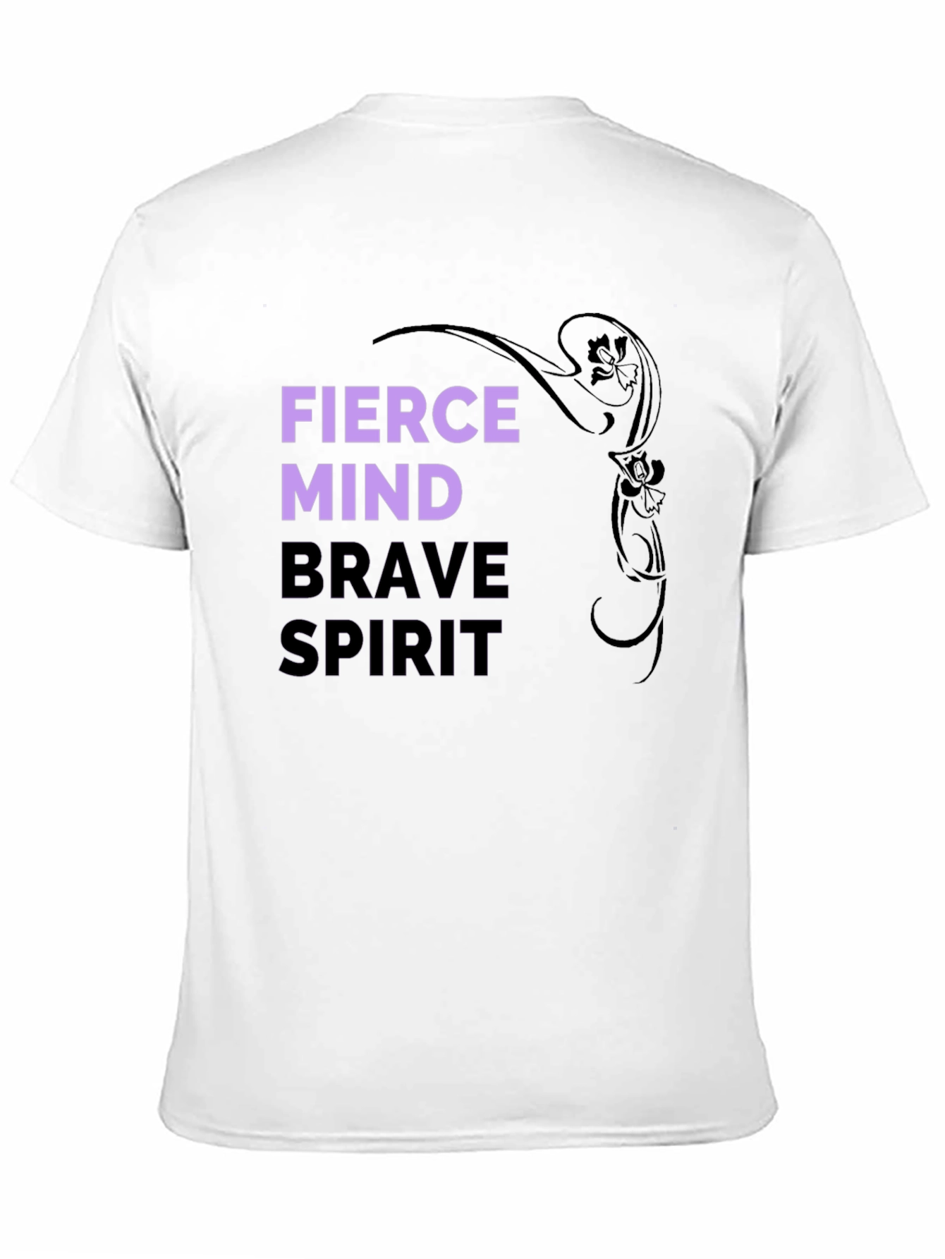 Fierce Mind Brave Spirit Graphic T-Shirt