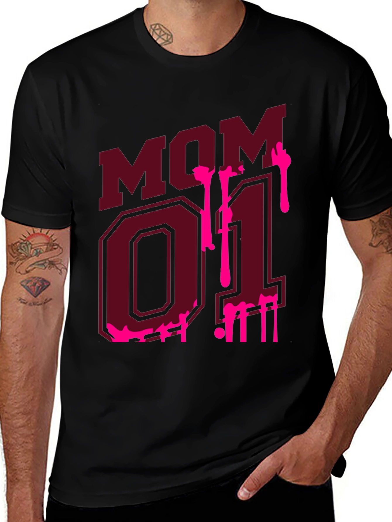 Mom 01 T-Shirt - Unique Graphic Tee