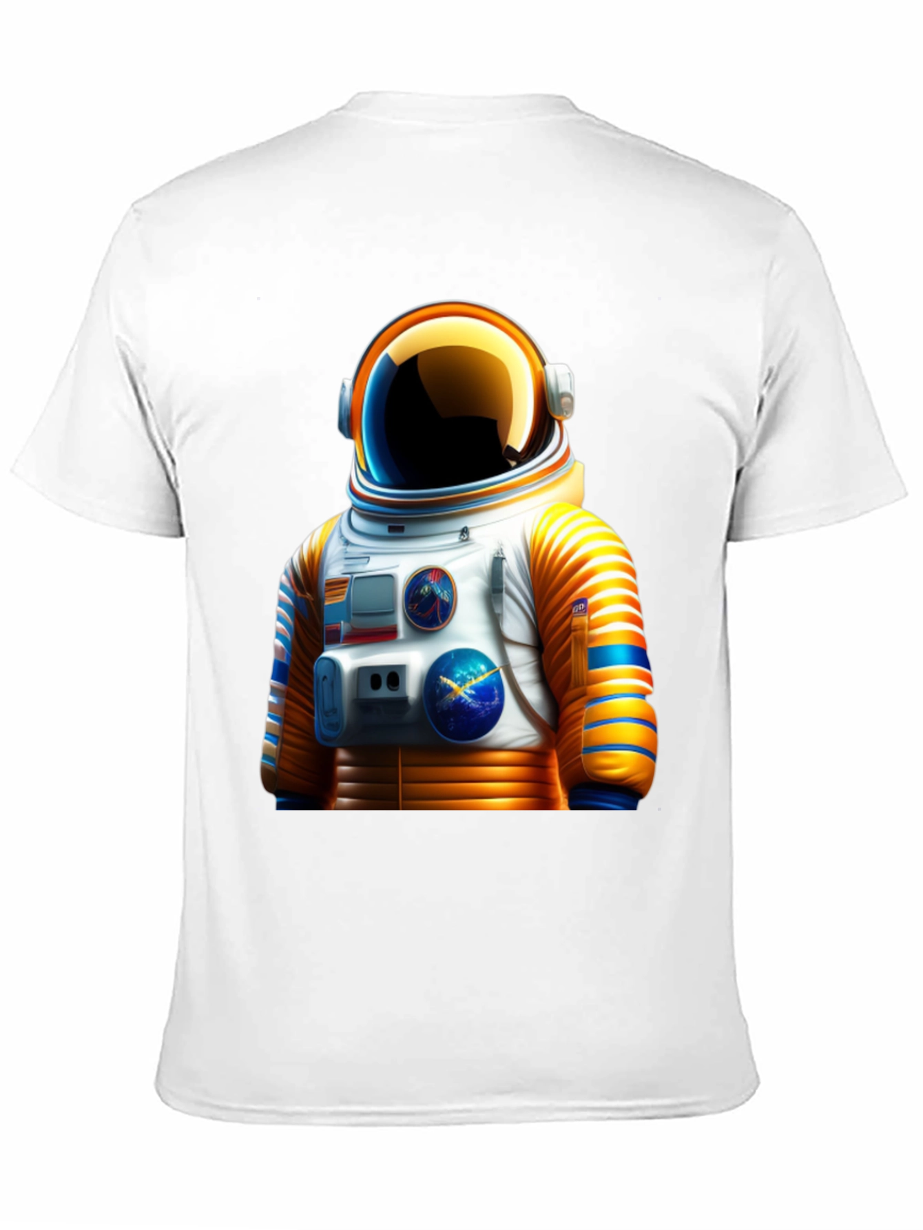 Astronaut Suit Graphic T-Shirt - Space Explorer Tee