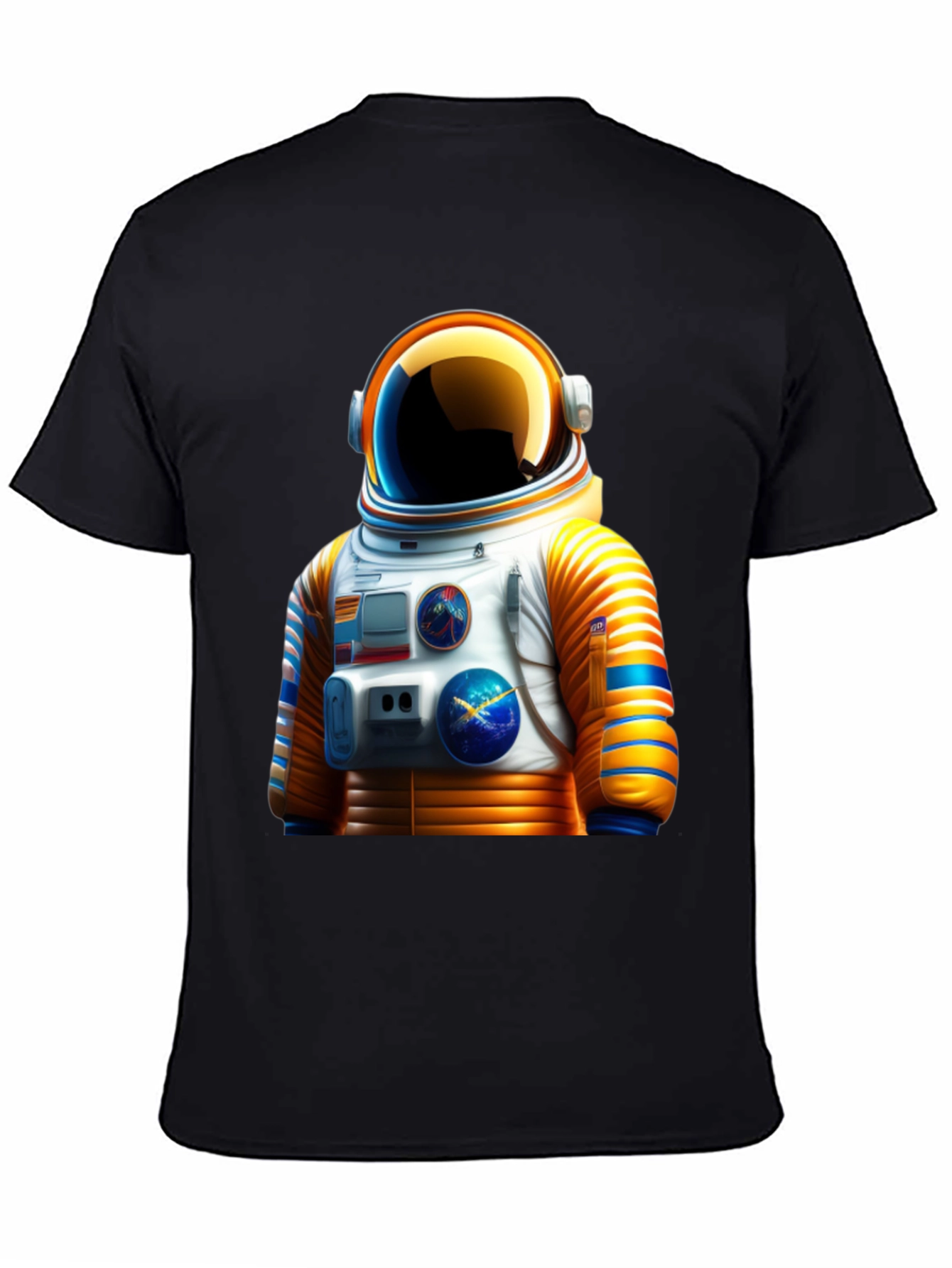 Astronaut Suit Graphic T-Shirt - Space Explorer Tee