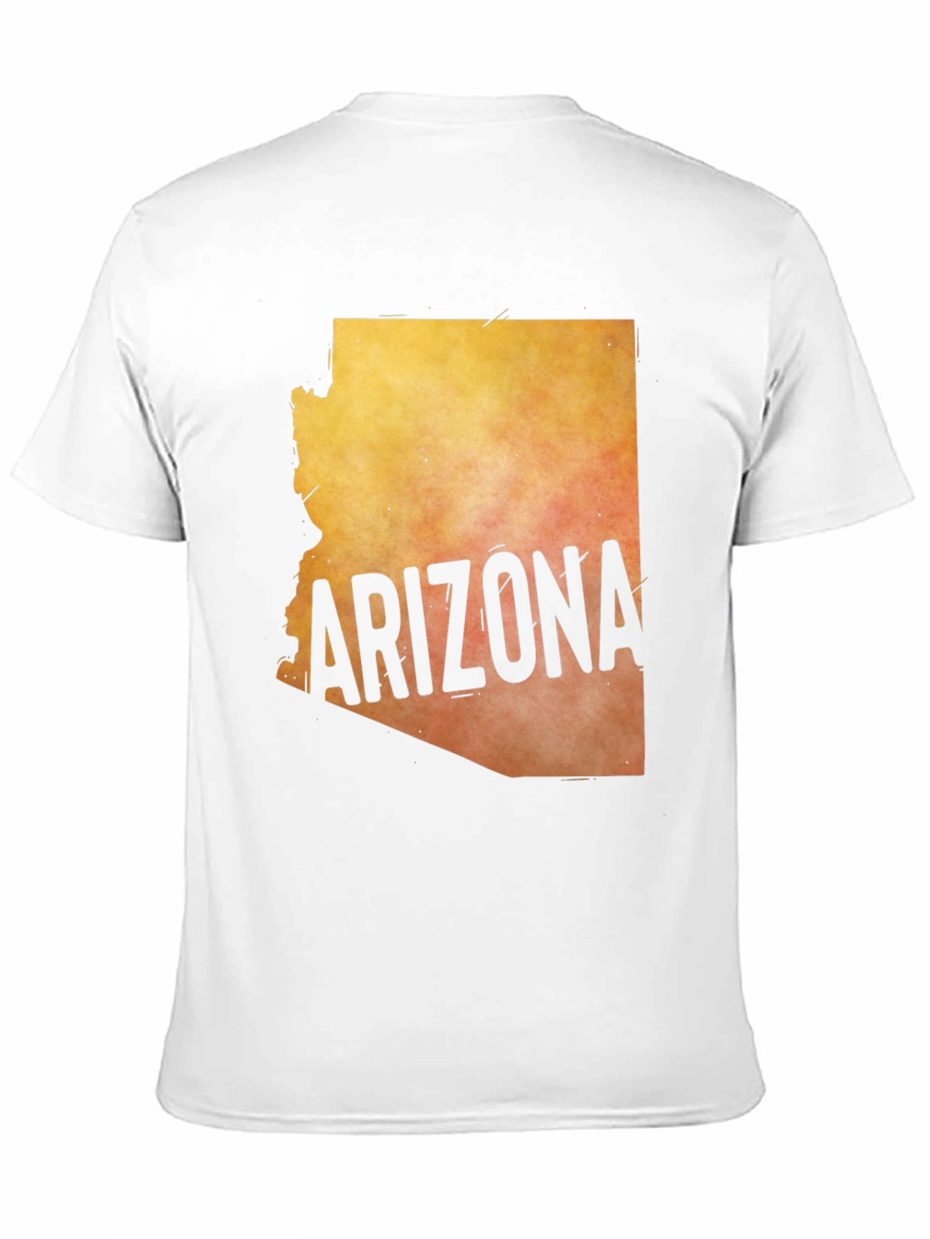 Arizona State Map Graphic T-Shirt