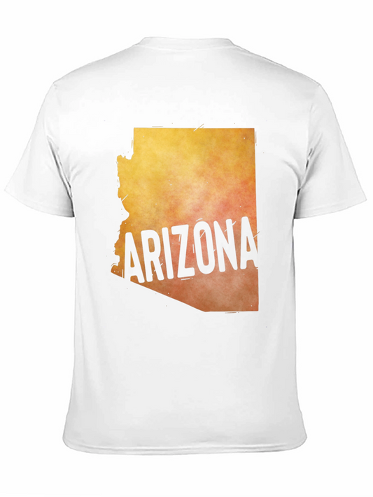 Arizona State Map Graphic T-Shirt