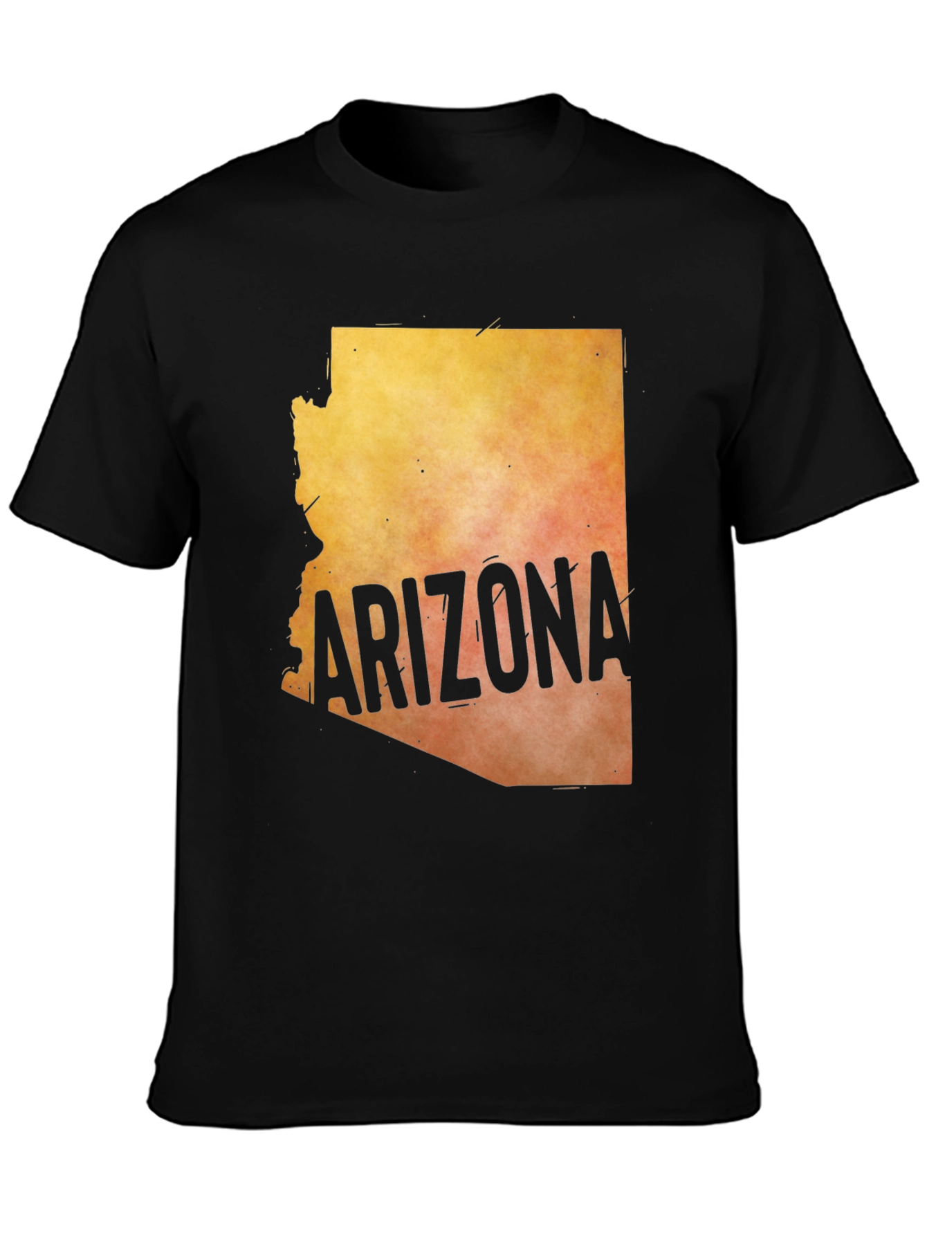 Arizona State Map Graphic T-Shirt