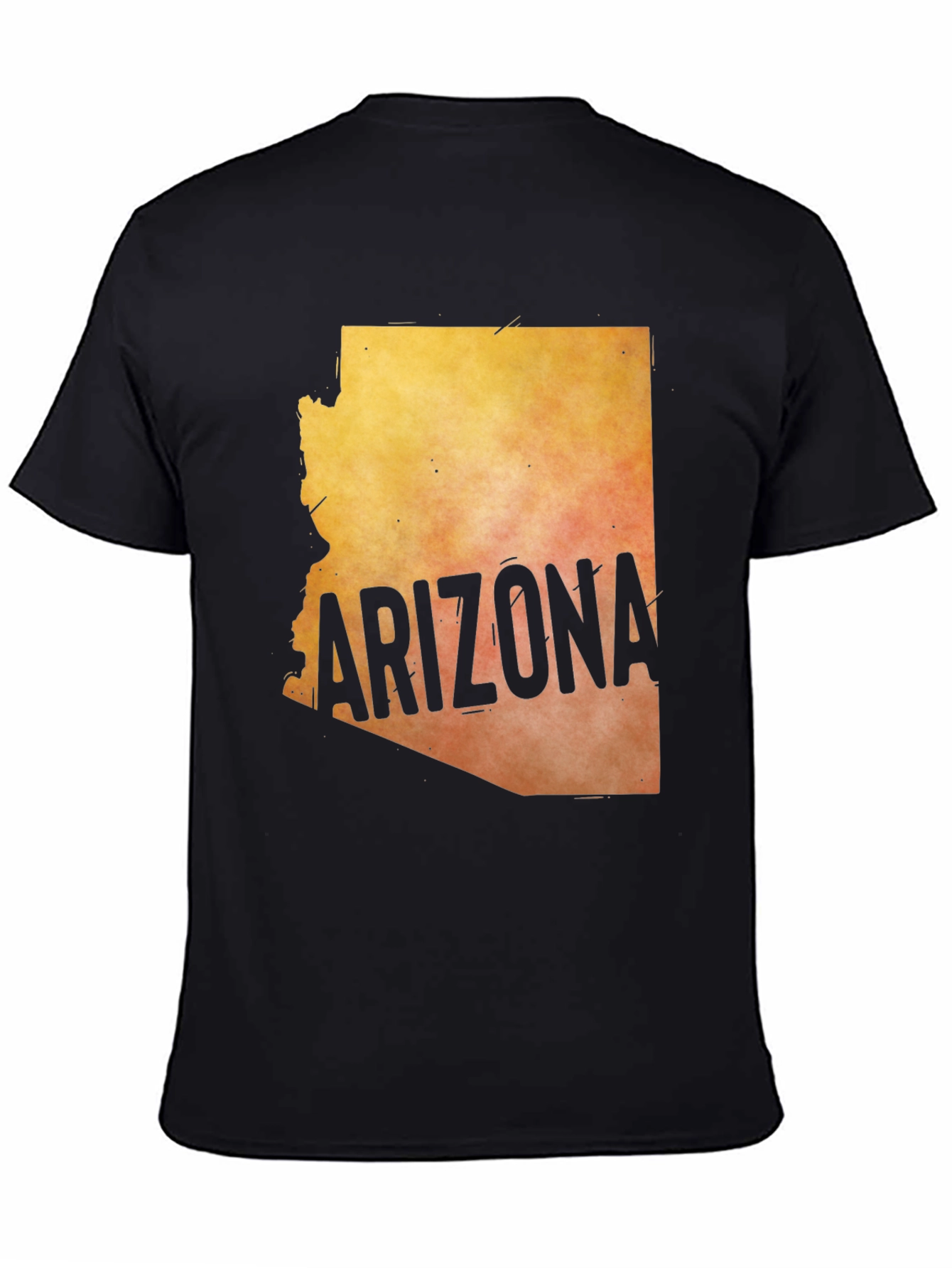 Arizona State Map Graphic T-Shirt
