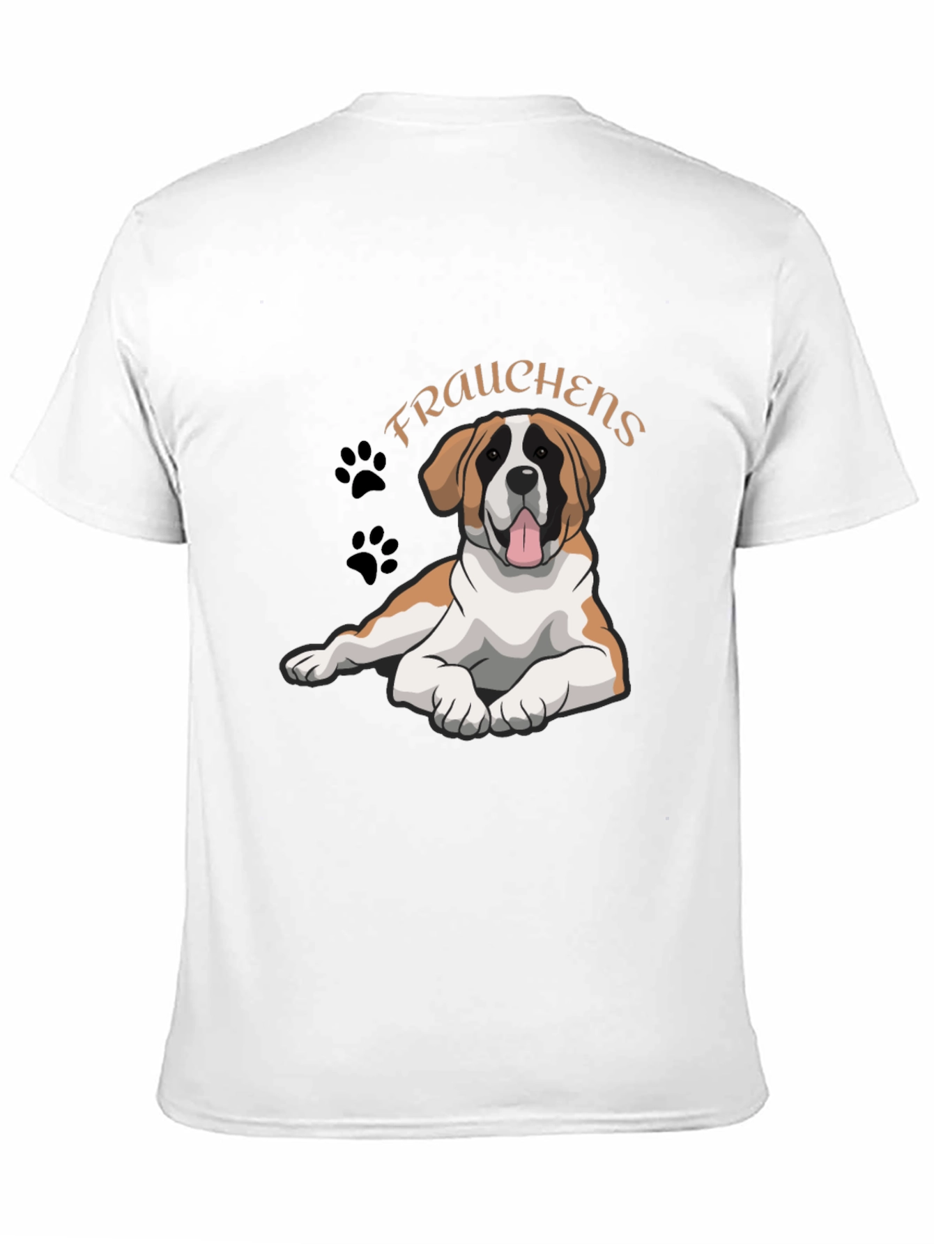 Dog Mom T-Shirt: St. Bernard Frauchens
