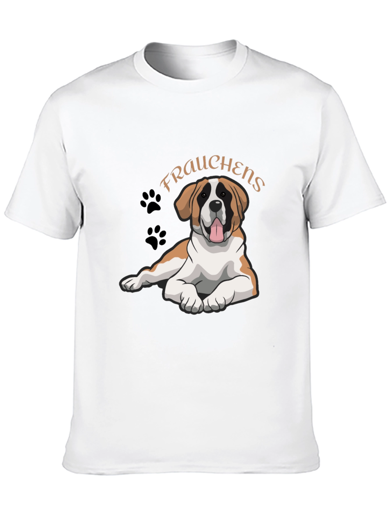 Dog Mom T-Shirt: St. Bernard Frauchens