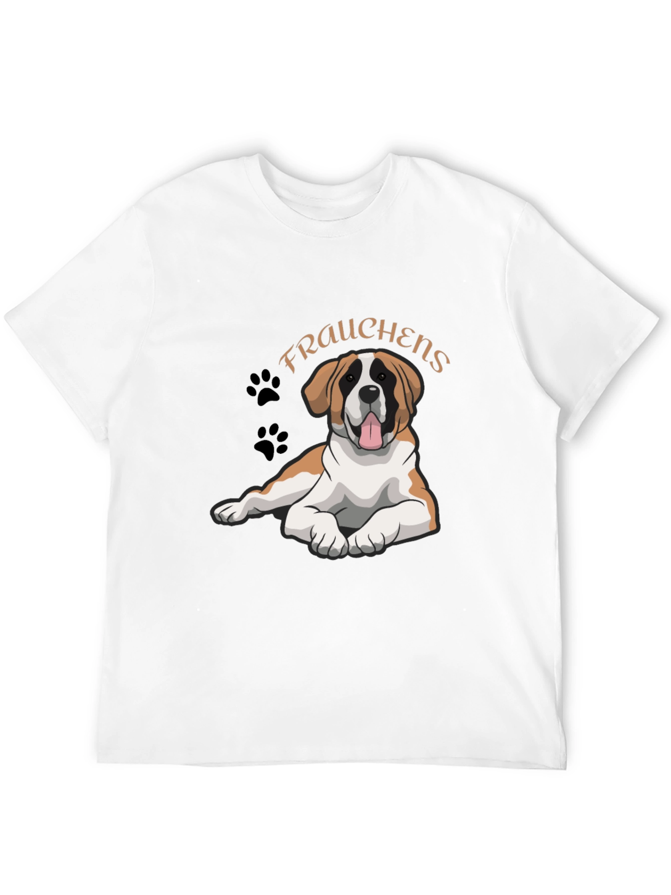 Dog Mom T-Shirt: St. Bernard Frauchens