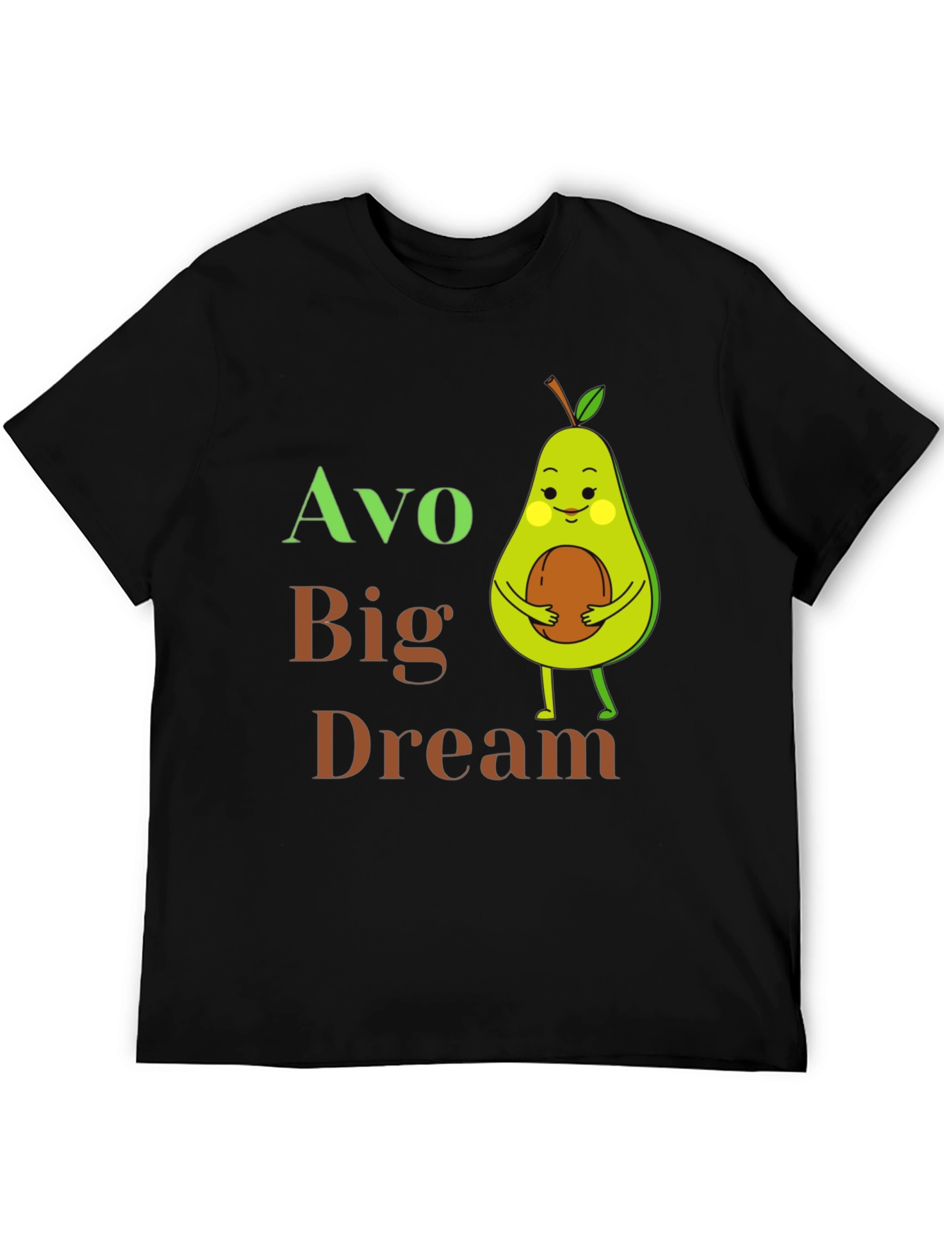 Avo Big Dream T-Shirt - Cute Avocado Graphic Tee