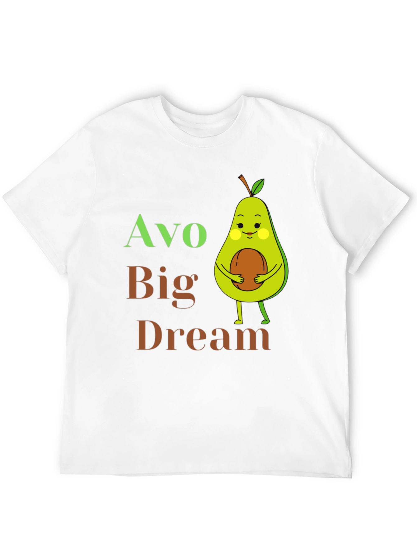 Avo Big Dream T-Shirt - Cute Avocado Graphic Tee