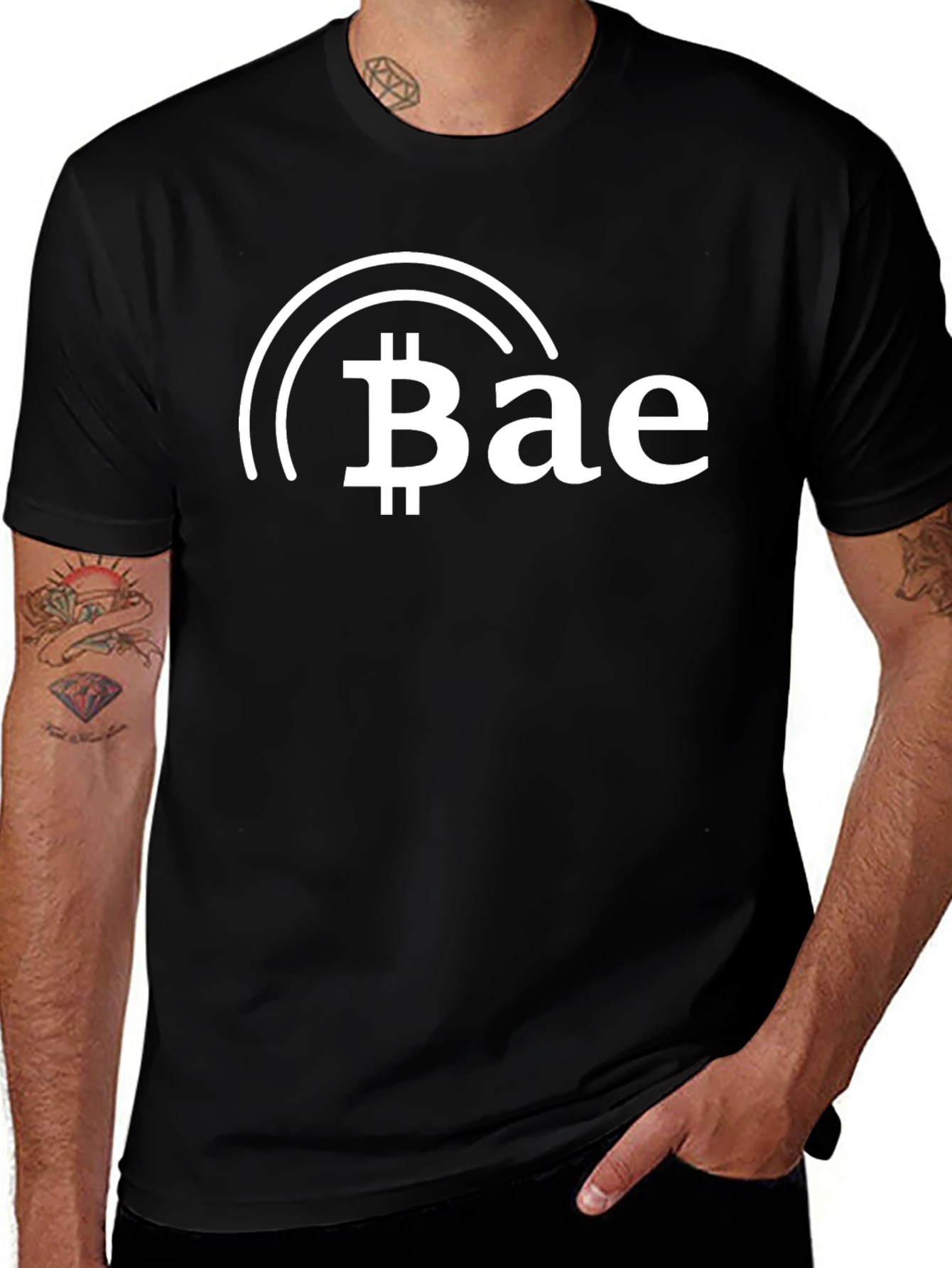 Bitcoin Bae Black T-Shirt - Crypto Fashion