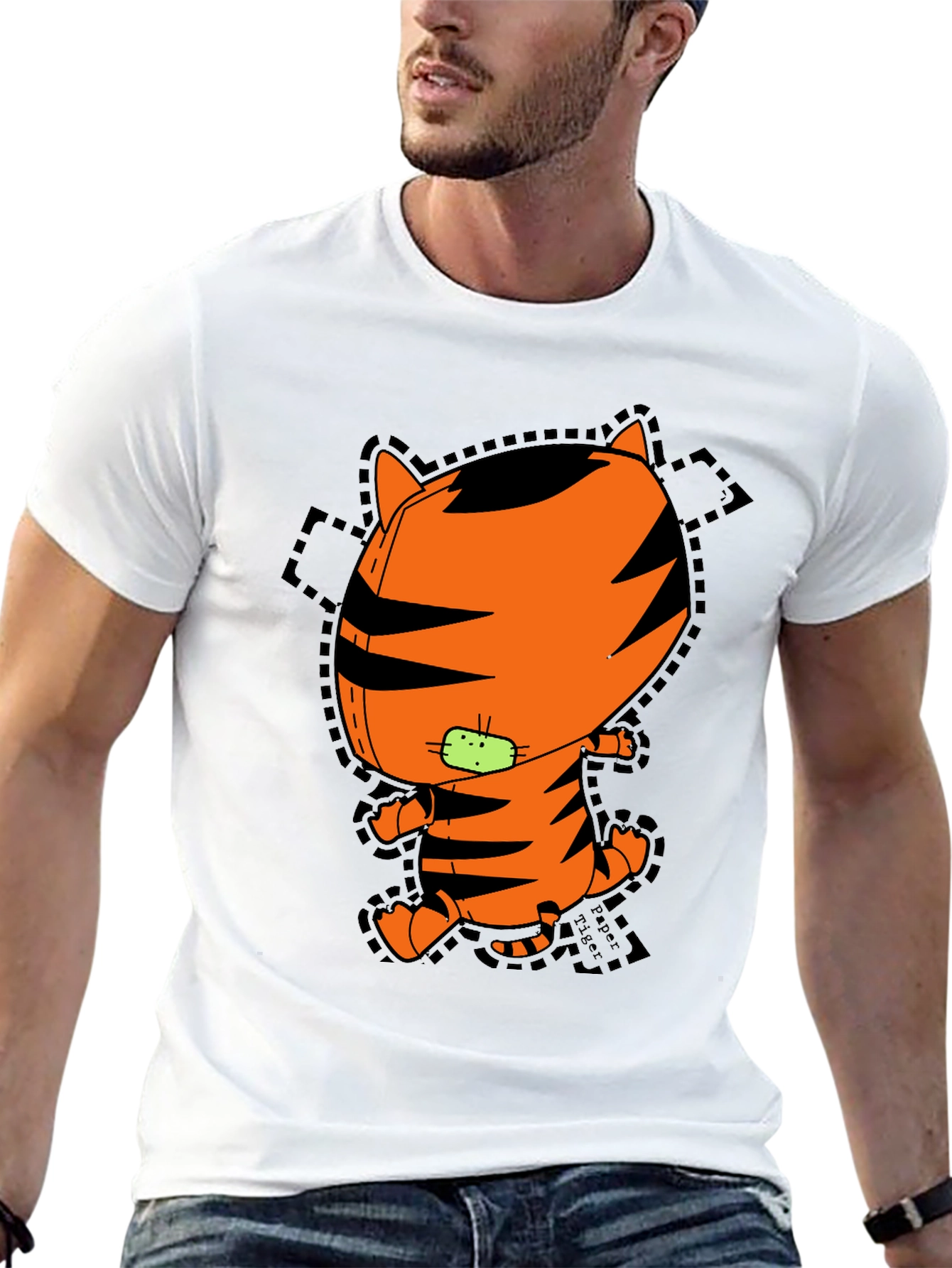 Paper Tiger Graphic T-Shirt