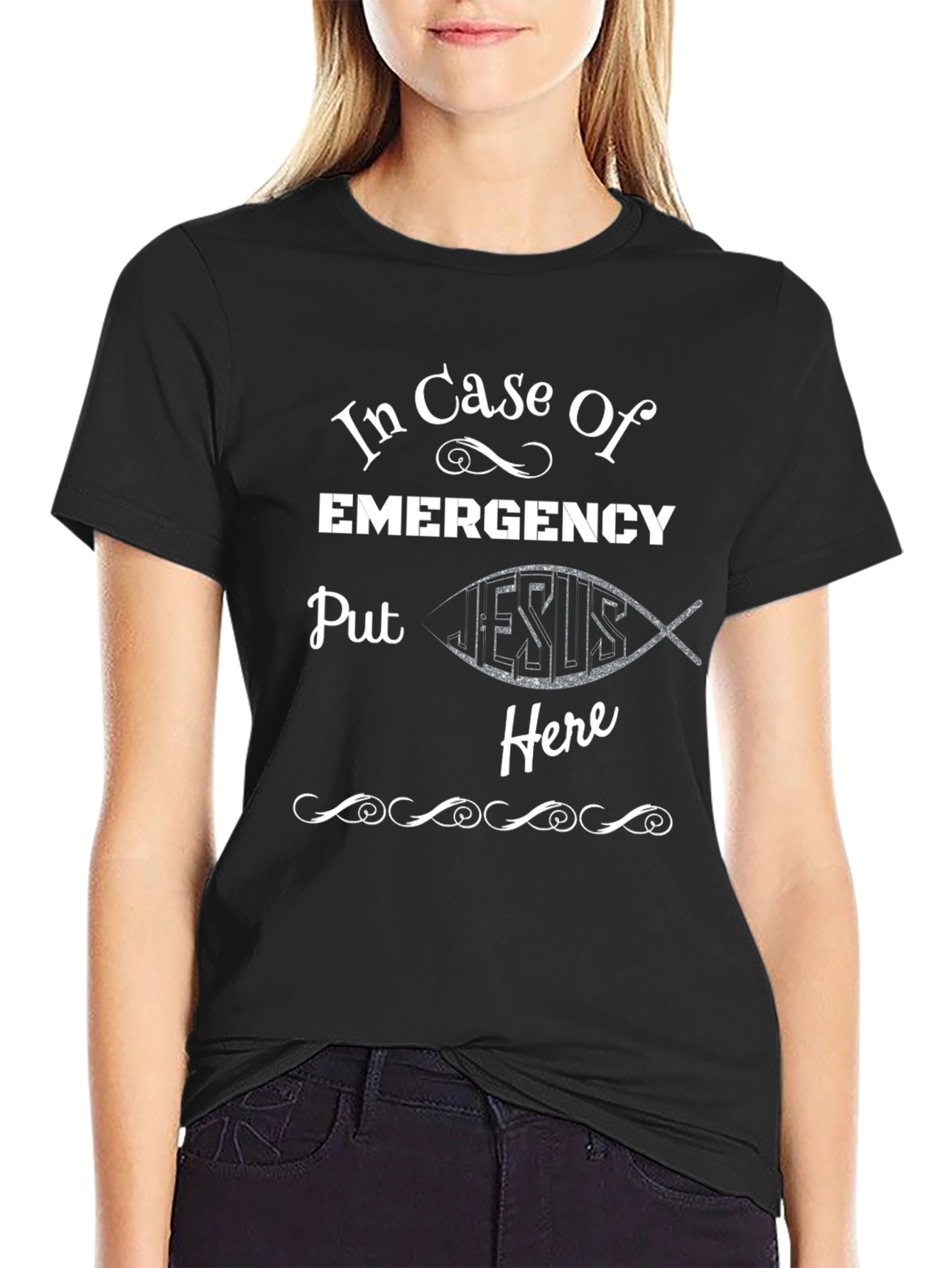 Emergency Jesus T-Shirt - Christian Graphic Tee