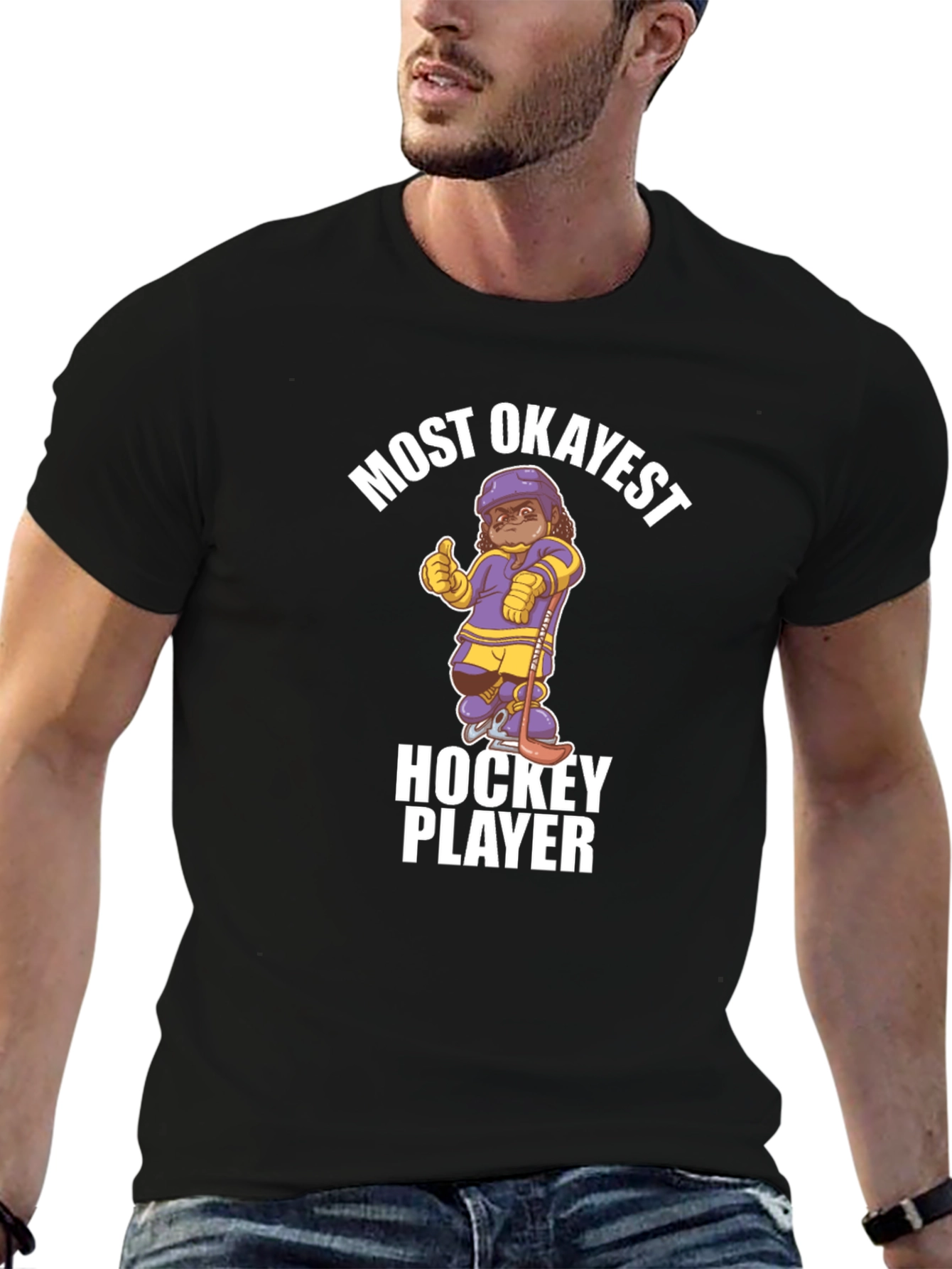 Most Okayest Hockey Player T-Shirt