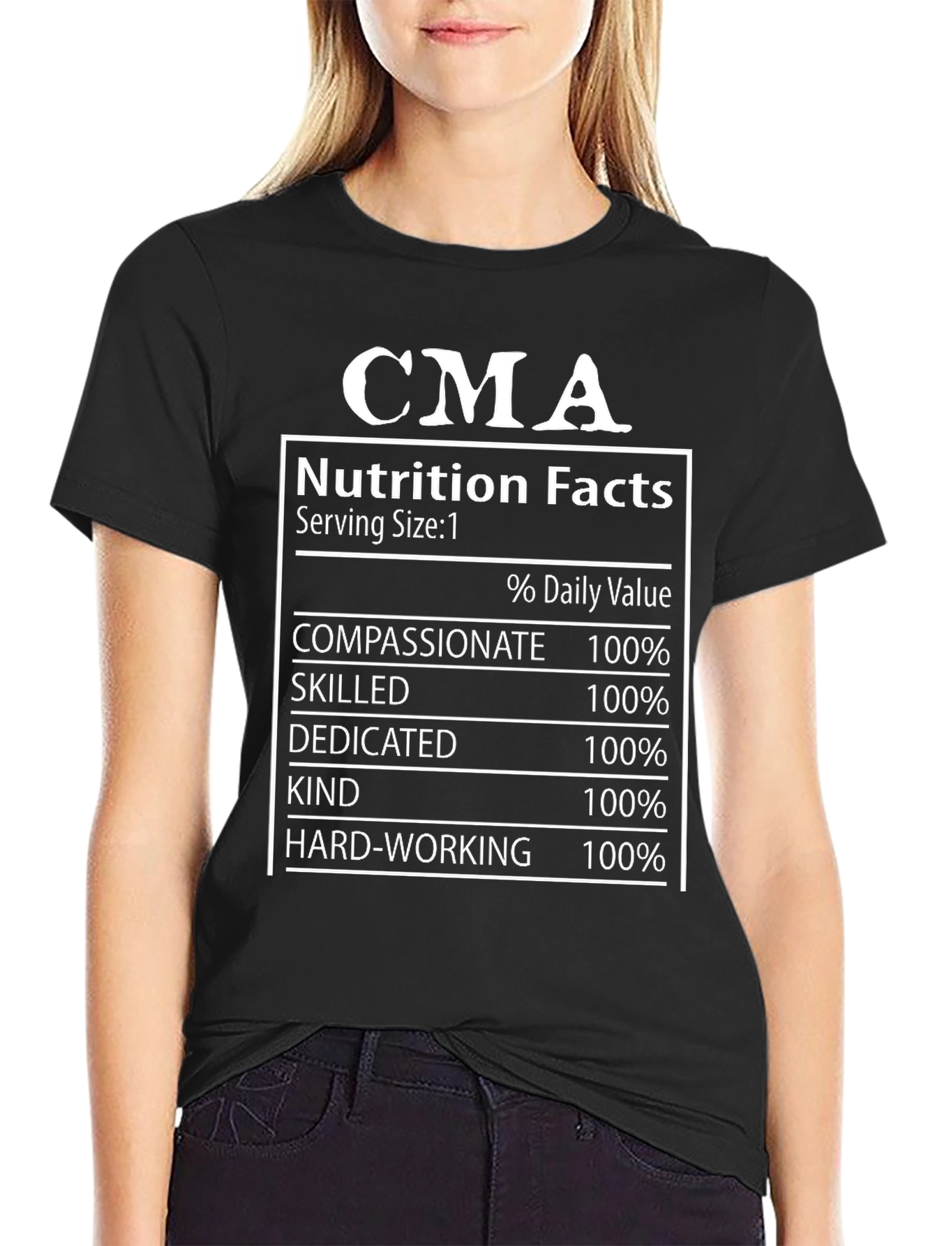 CMA Nutrition Facts T-Shirt