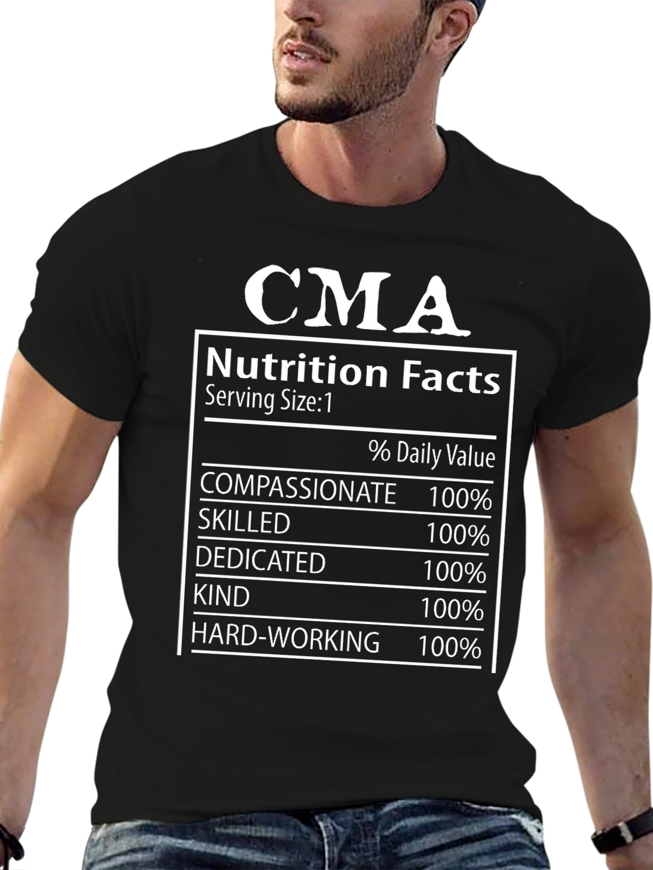 CMA Nutrition Facts T-Shirt