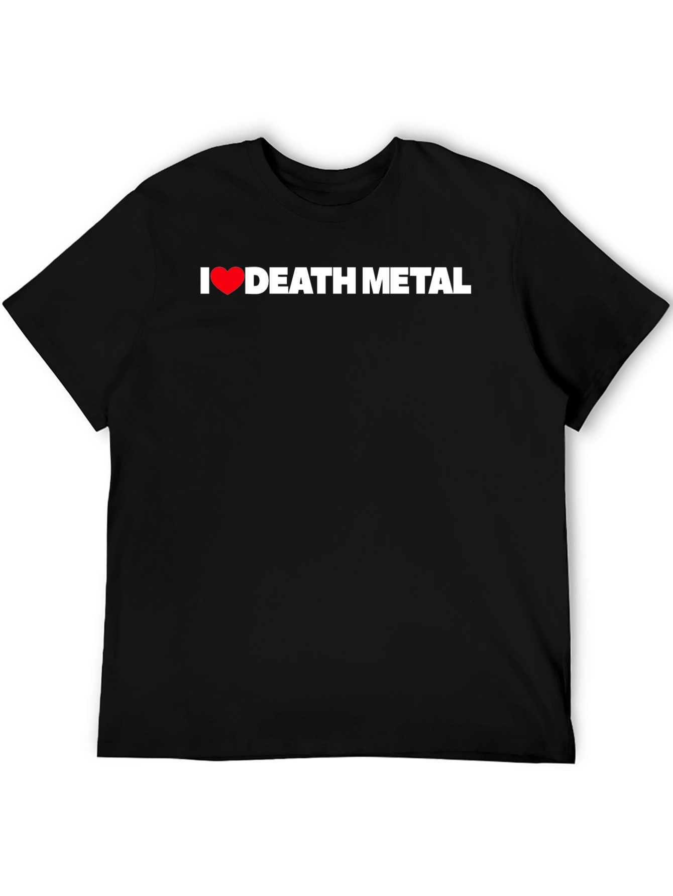 I Heart Death Metal Black T-Shirt