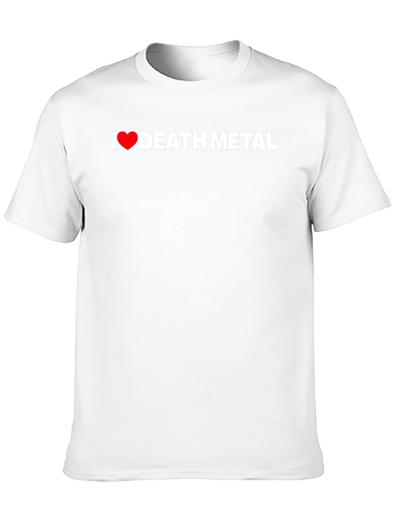 I Heart Death Metal Black T-Shirt