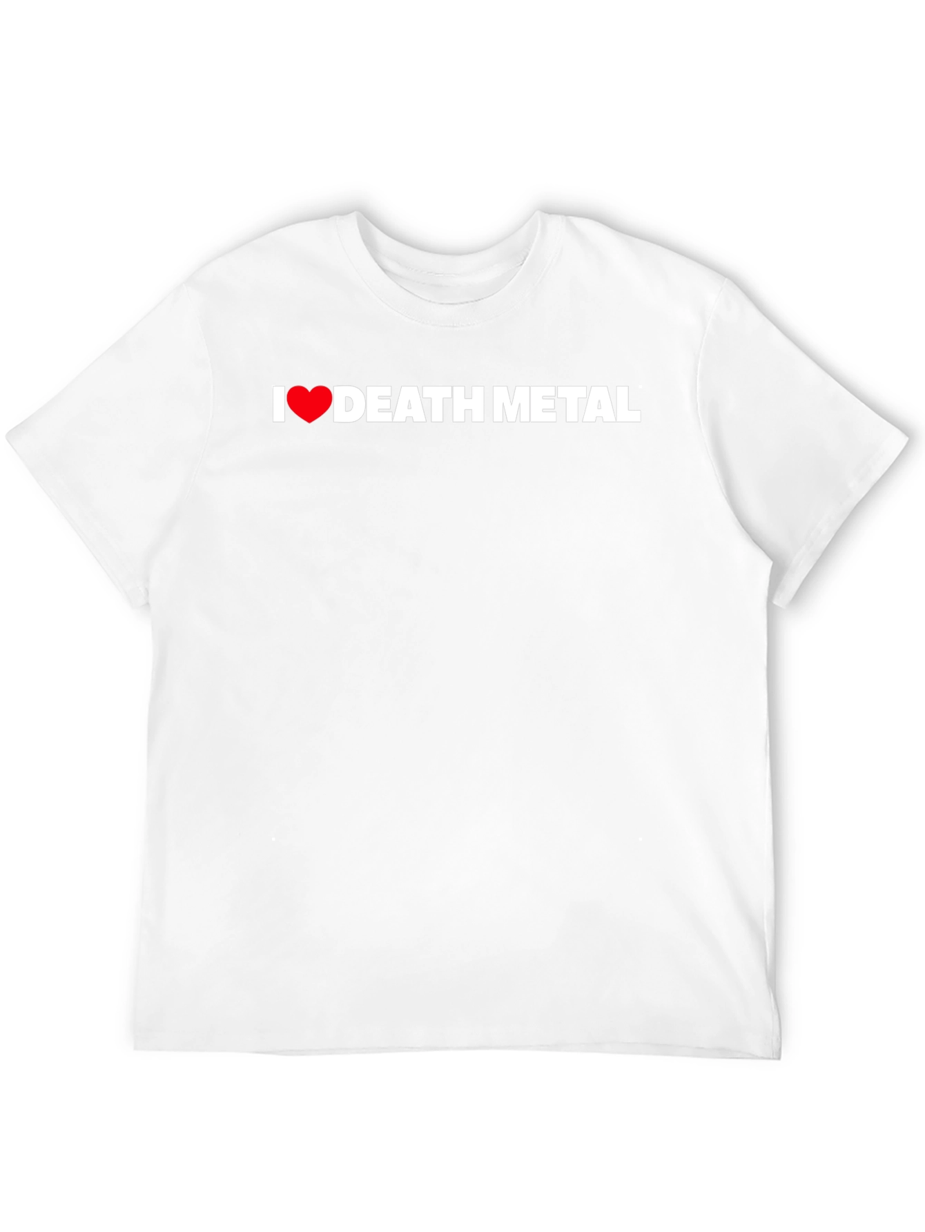 I Heart Death Metal Black T-Shirt