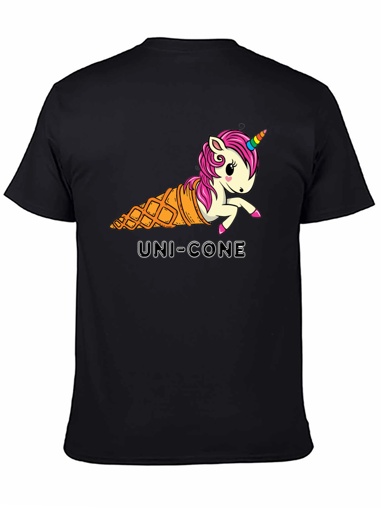 Uni-Cone Graphic T-Shirt - Unique Unisex Tee