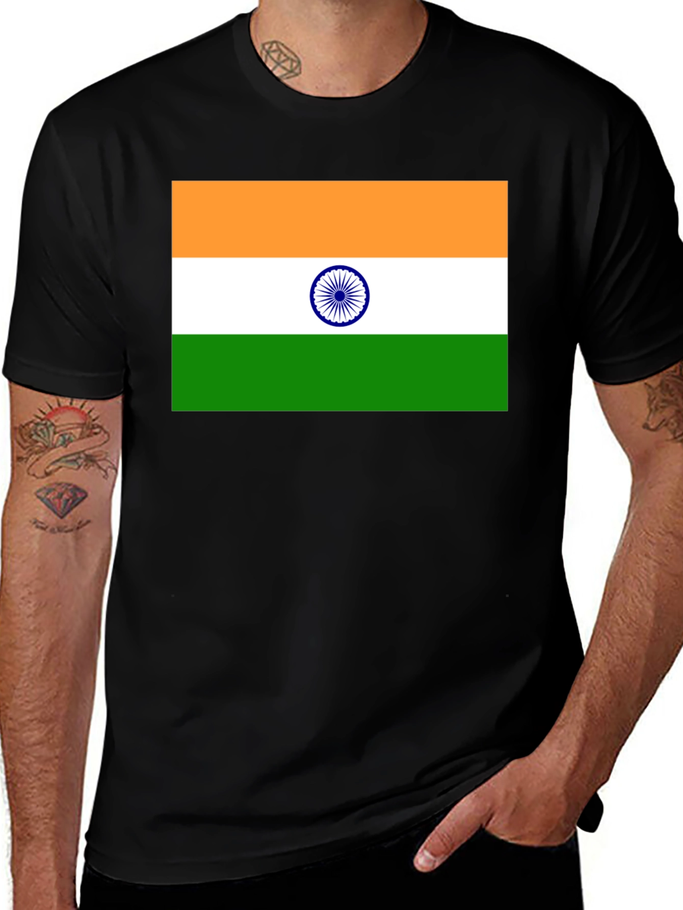 India Flag T-Shirt - Patriot Pride