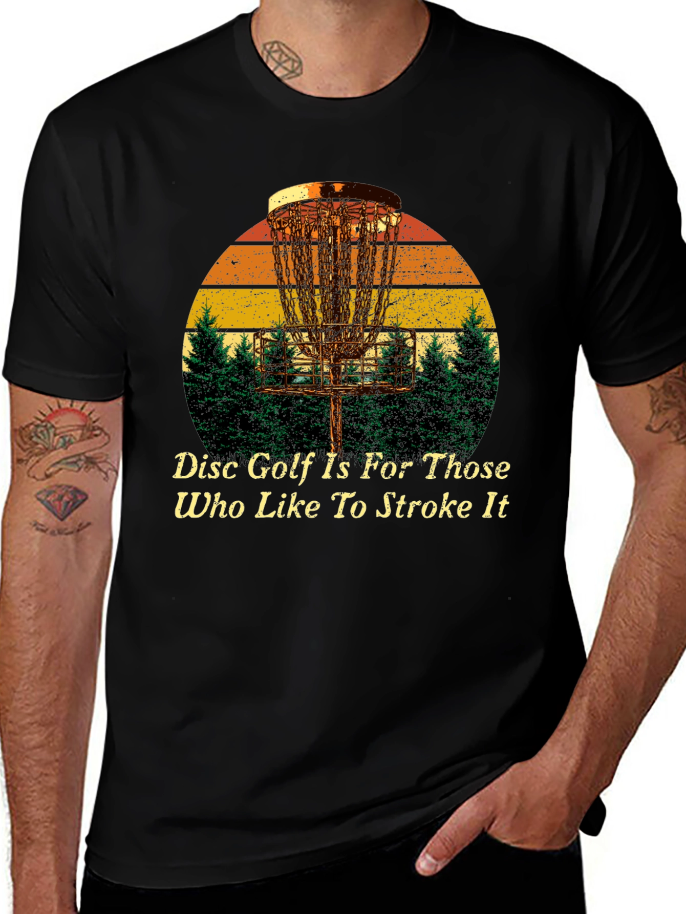 Disc Golf T-Shirt - Stroke It