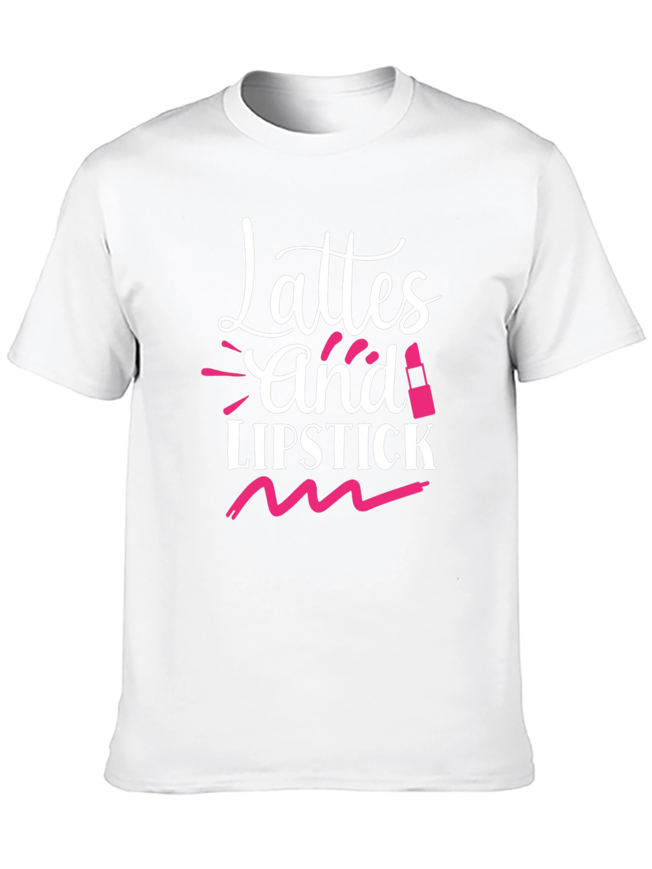 Latte & Lipstick Graphic Tee