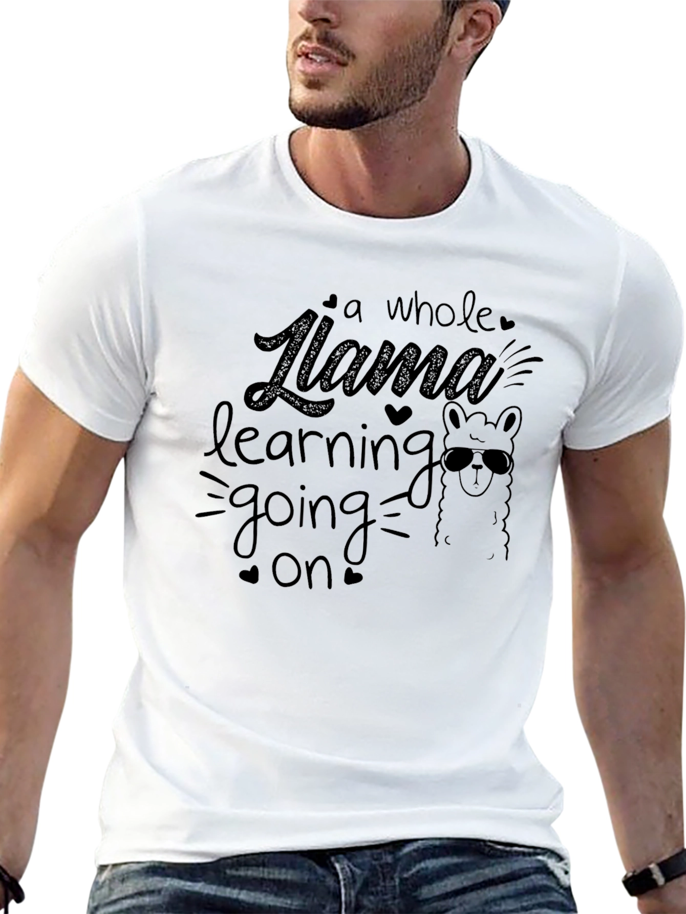 Llama Learning T-Shirt - Unisex