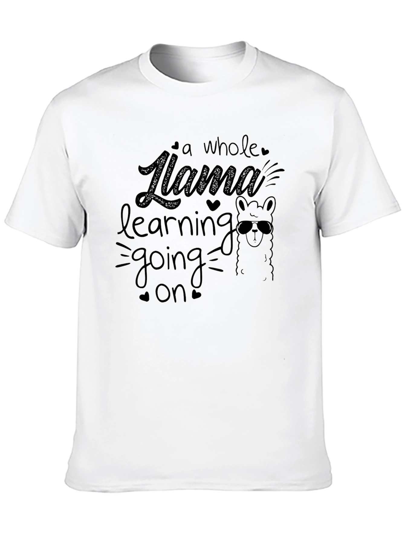 Llama Learning T-Shirt - Unisex