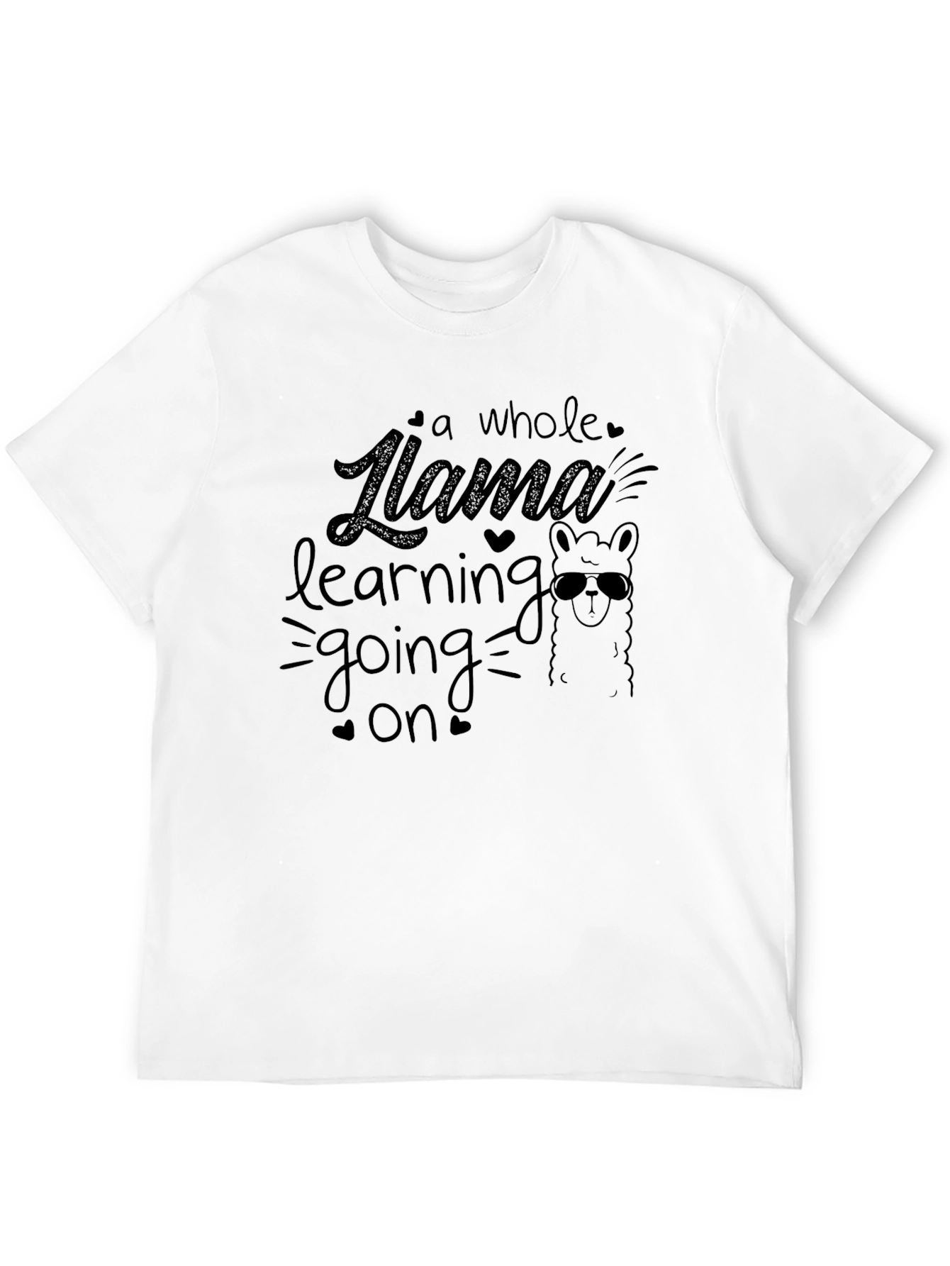Llama Learning T-Shirt - Unisex