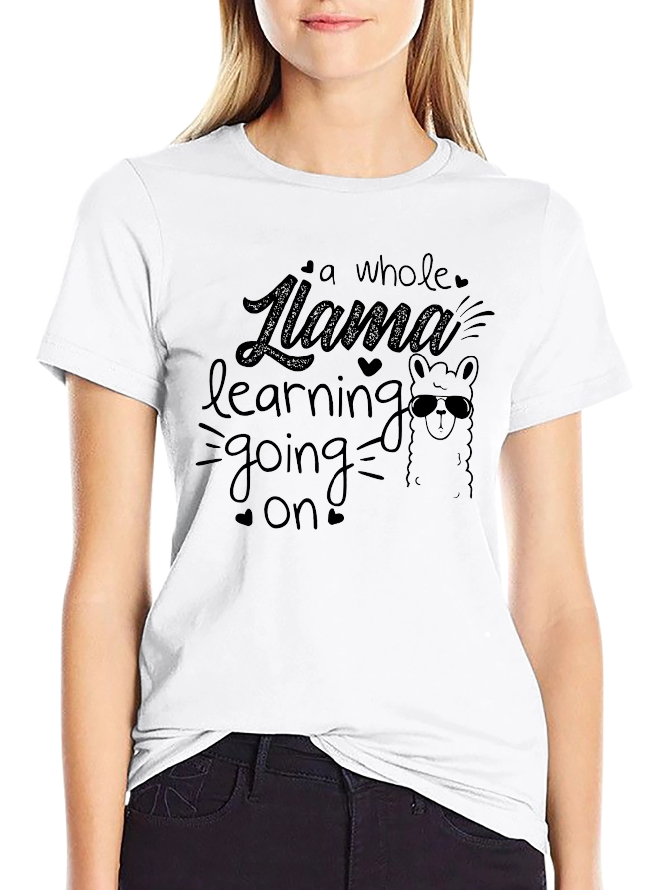 Llama Learning T-Shirt - Unisex