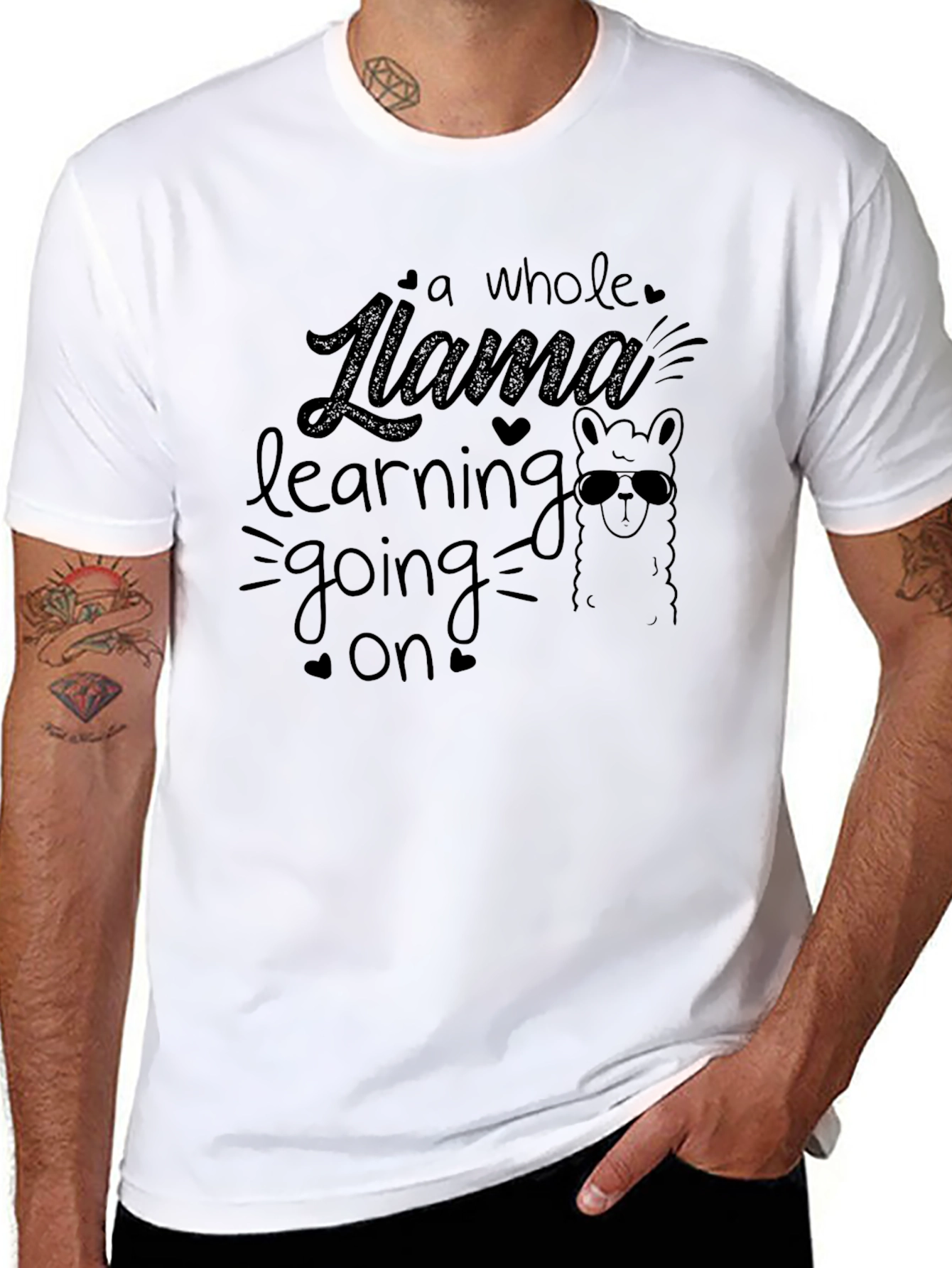 Llama Learning T-Shirt - Unisex