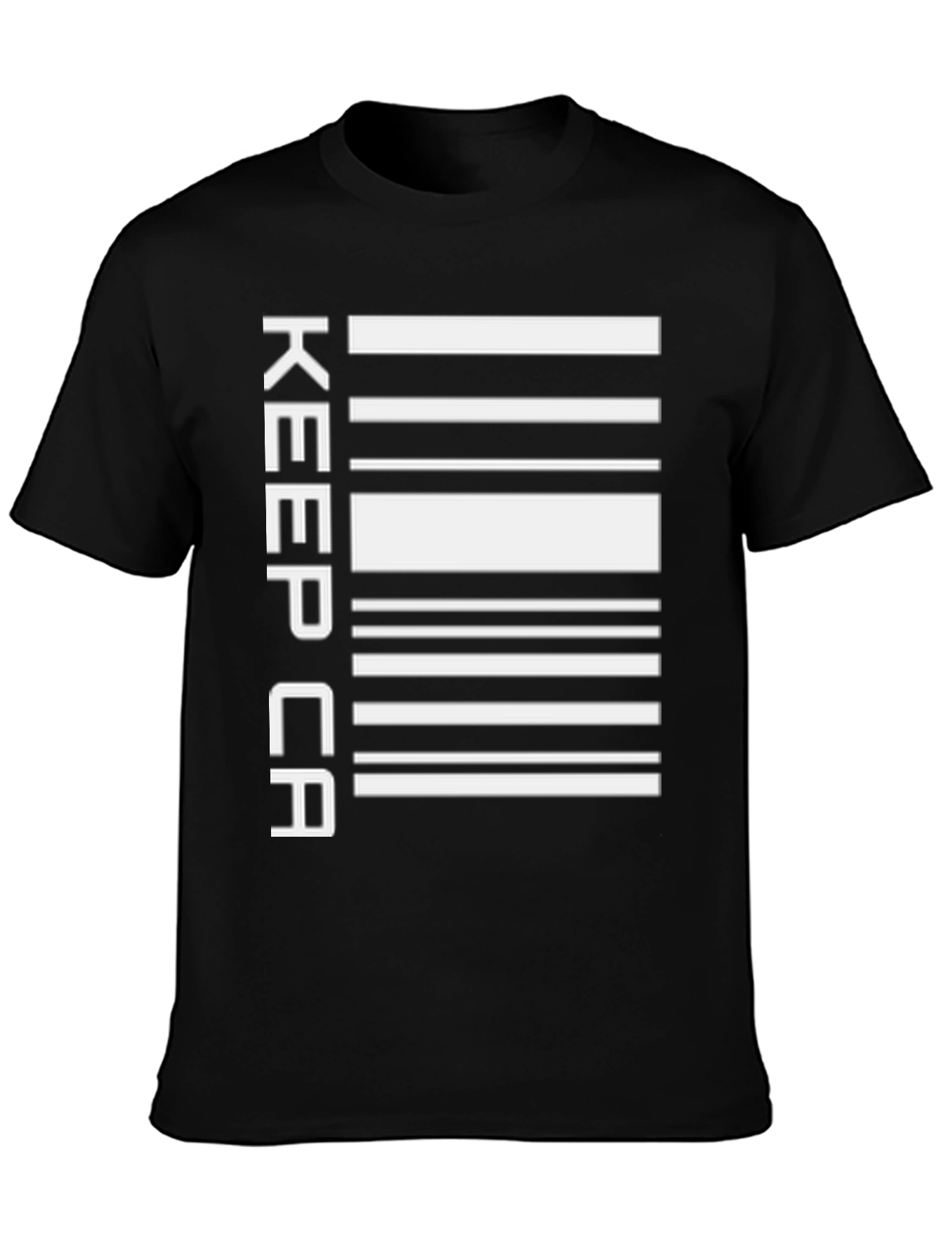 Keep CA Barcode T-Shirt - Graphic Tee