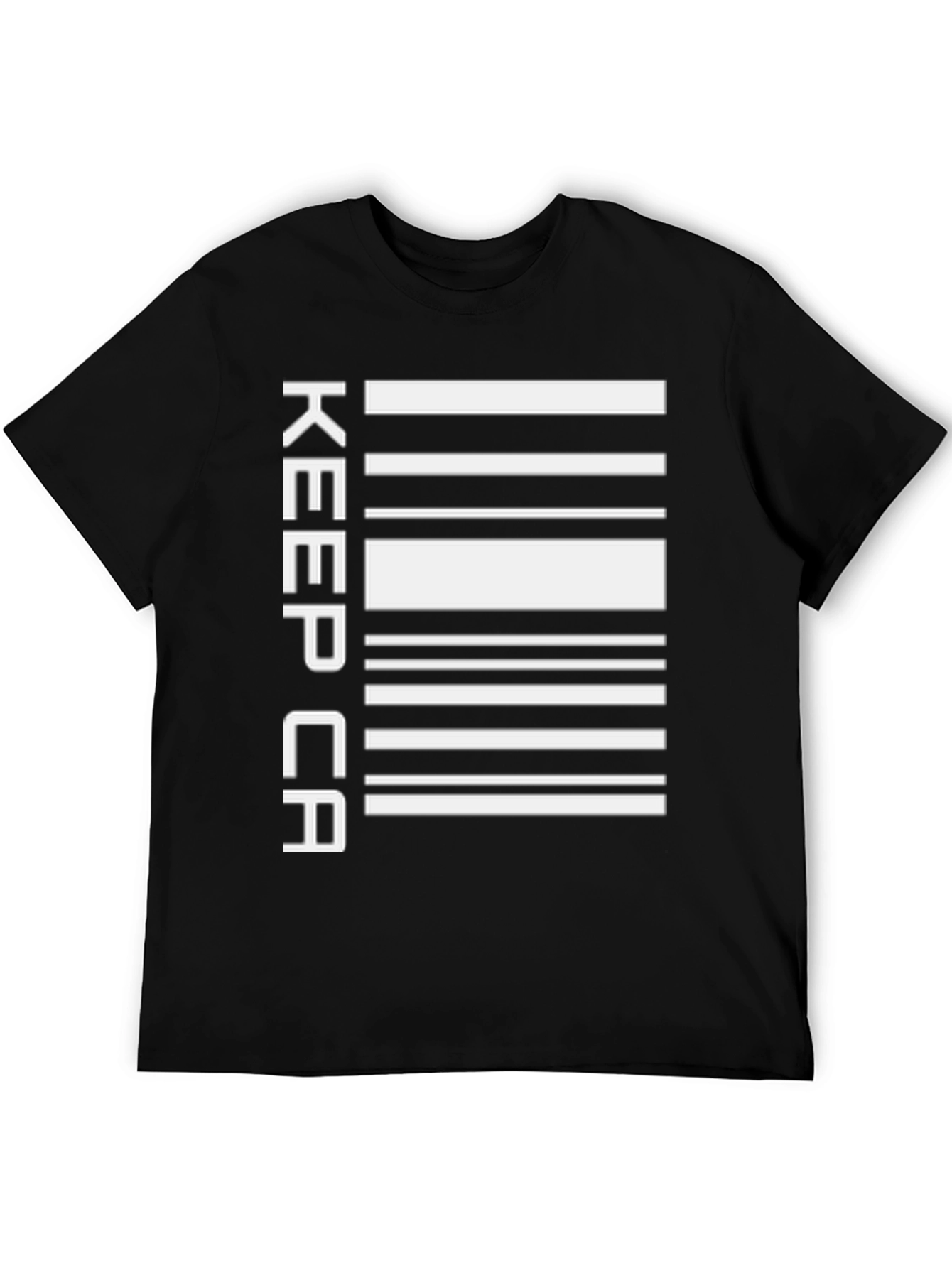 Keep CA Barcode T-Shirt - Graphic Tee