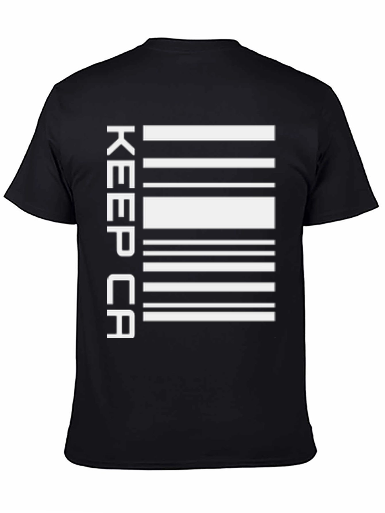 Keep CA Barcode T-Shirt - Graphic Tee