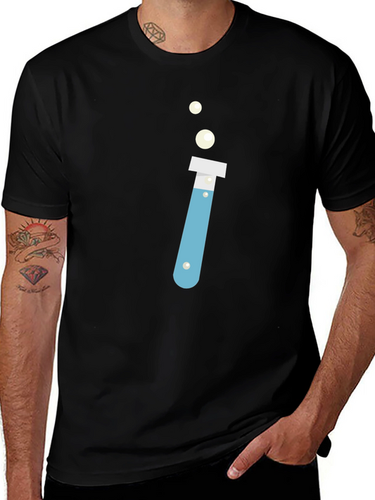 Science Test Tube Graphic T-Shirt