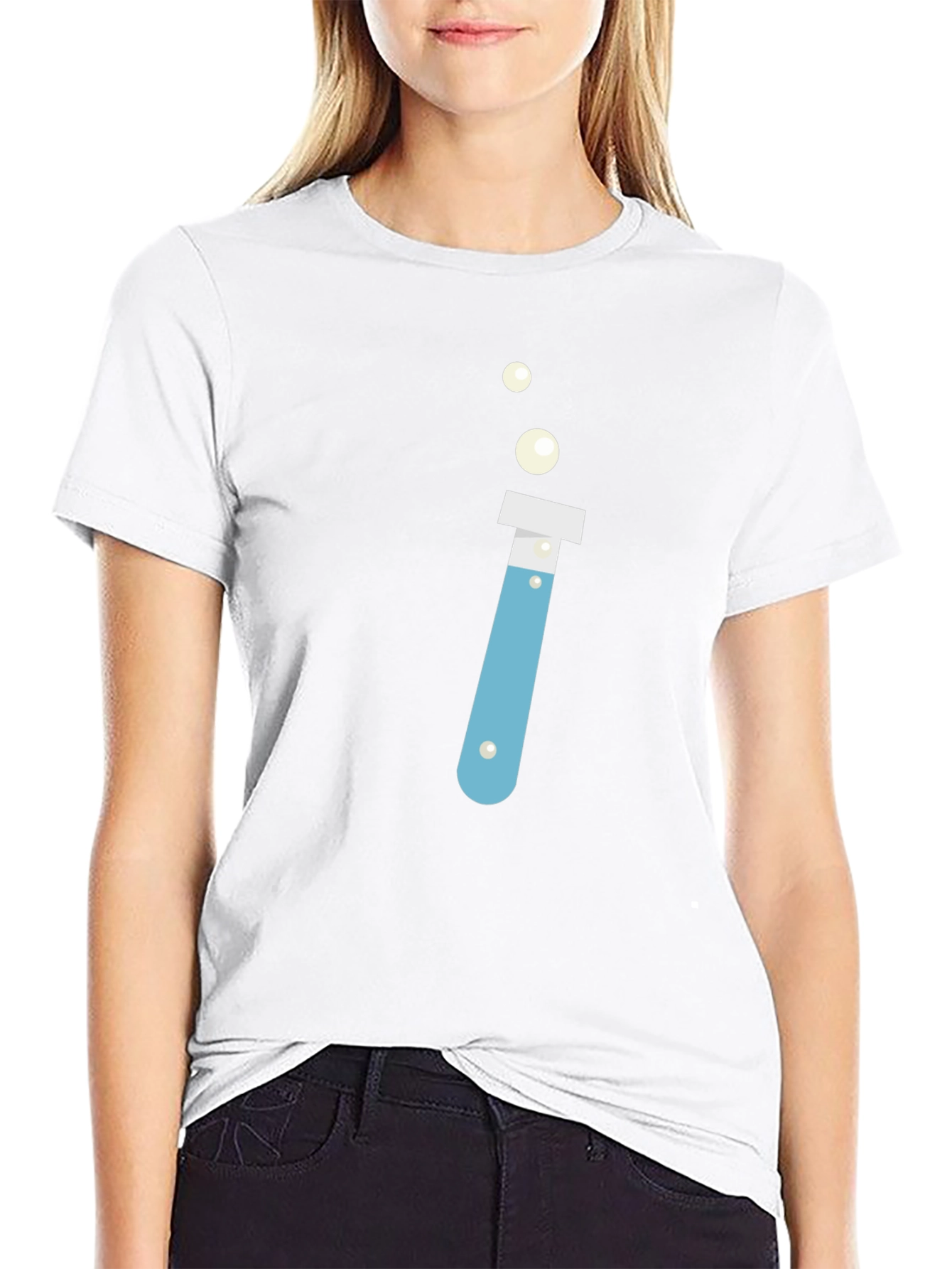 Science Test Tube Graphic T-Shirt