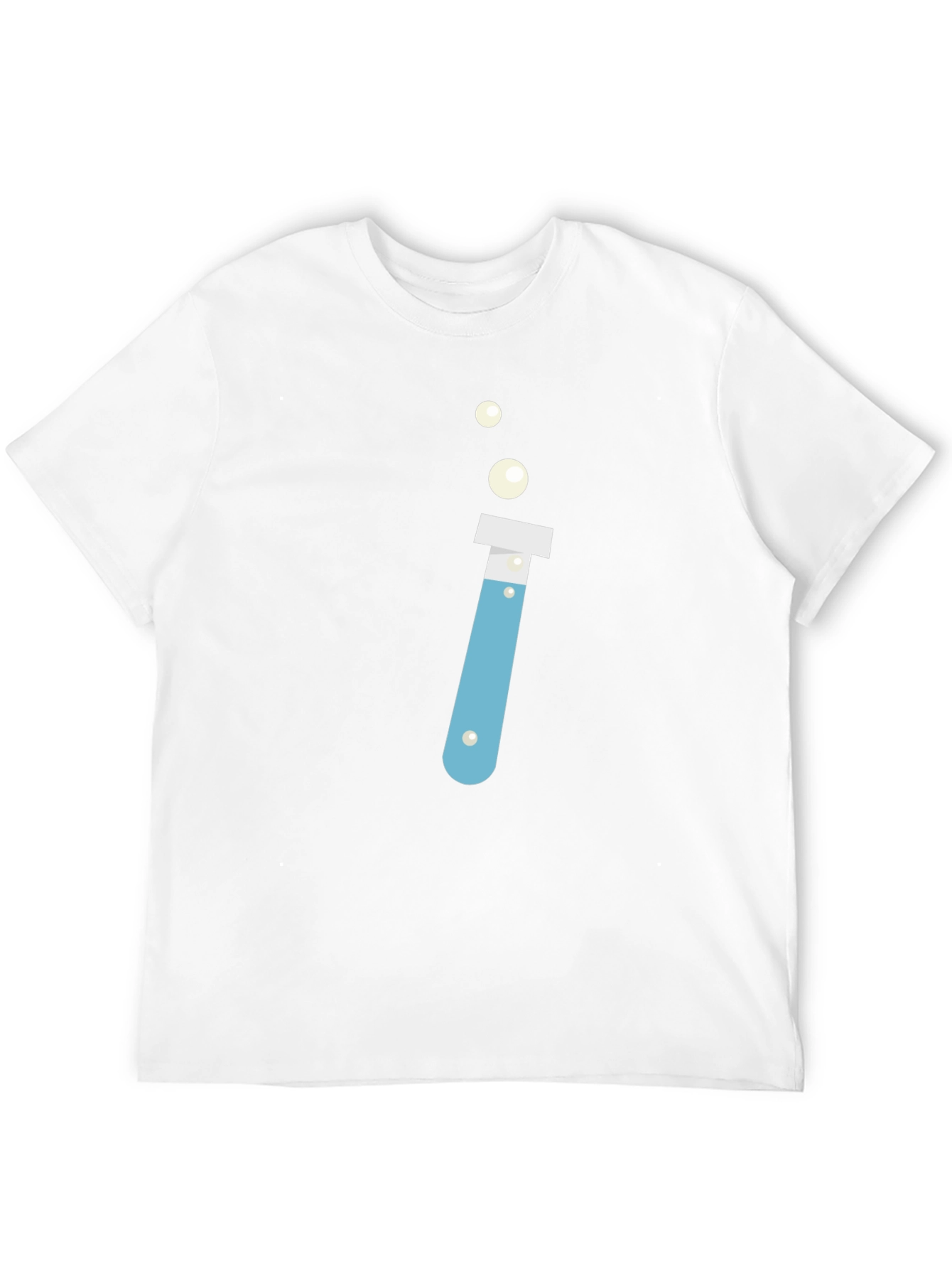 Science Test Tube Graphic T-Shirt