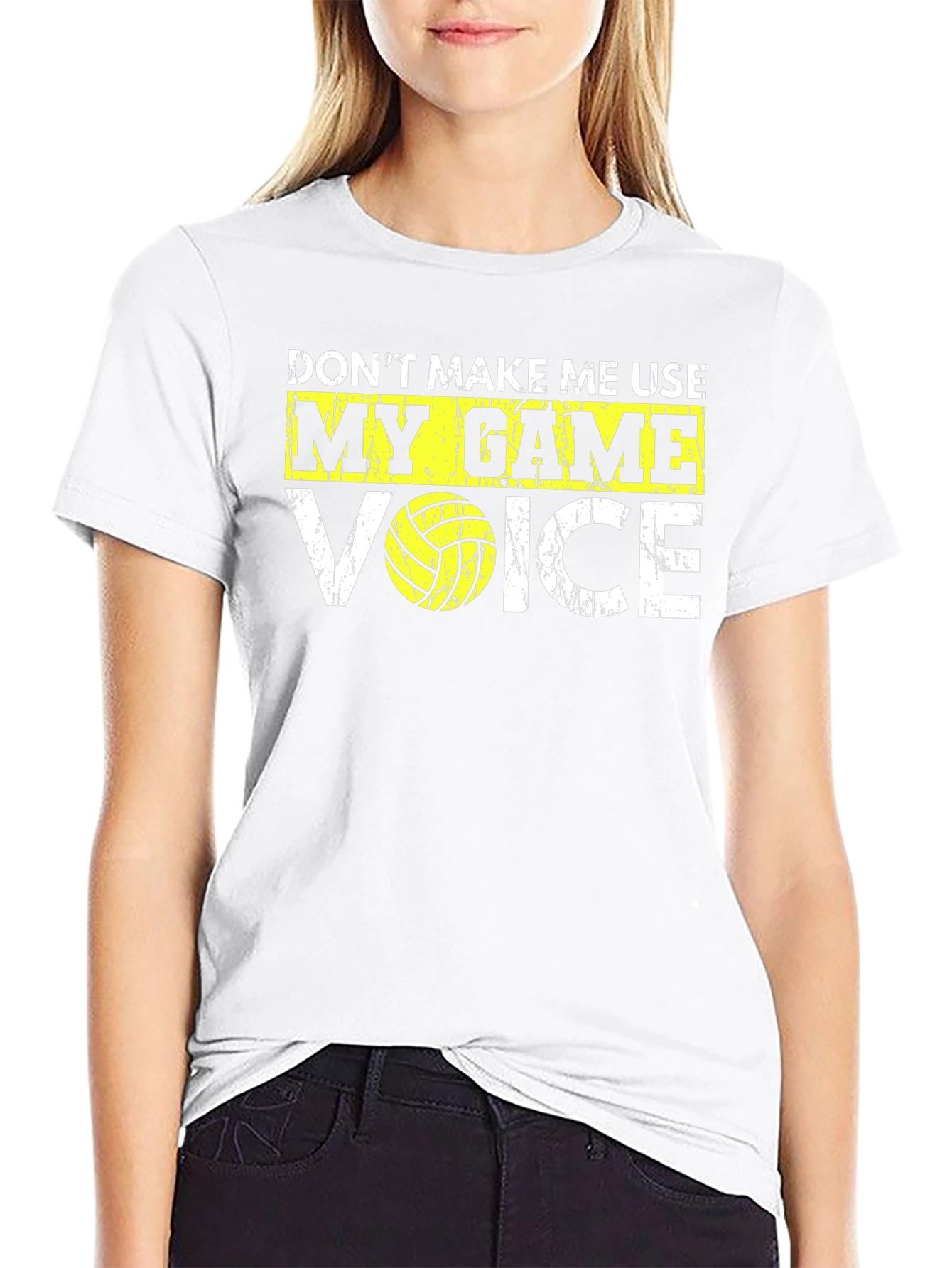 Funny Volleyball Game Voice T-Shirt