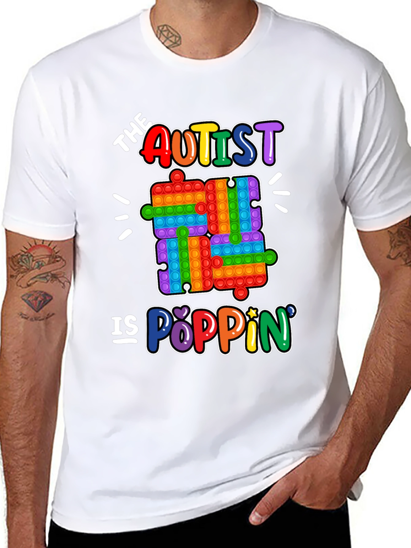 The Autist is Poppin T-Shirt