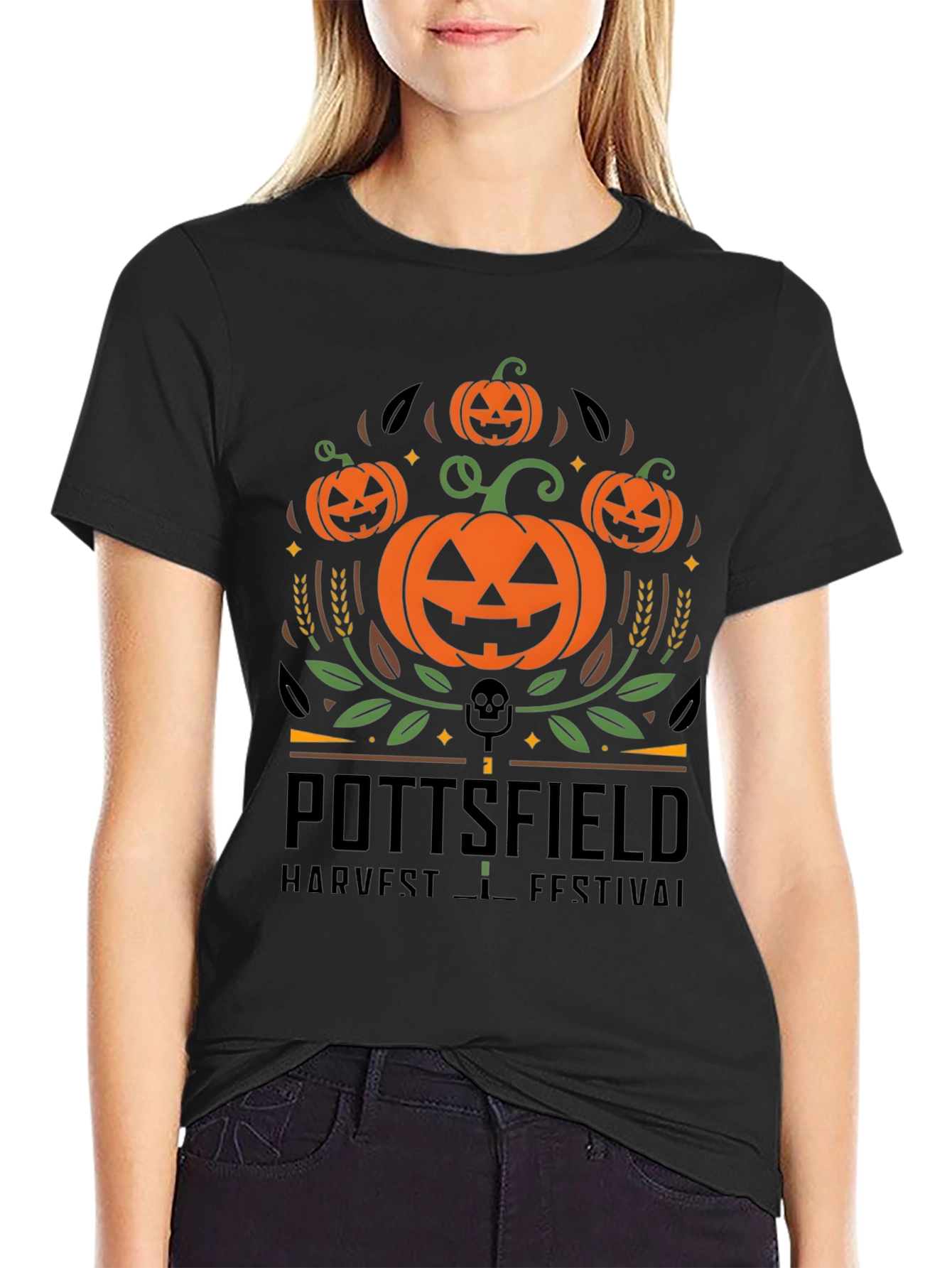 Pottsfield Harvest Festival Graphic Tee - Spooky Season