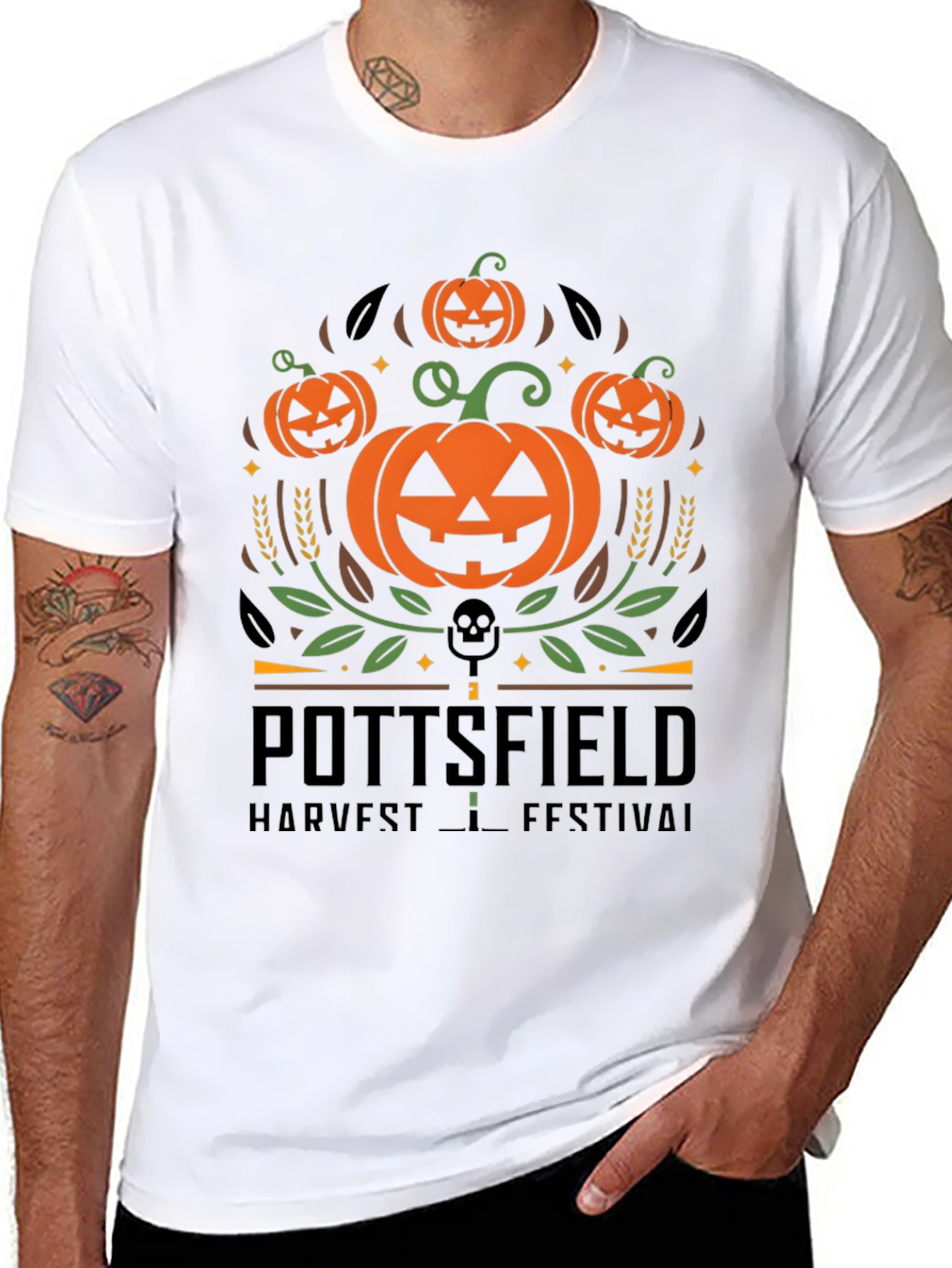 Pottsfield Harvest Festival Graphic Tee - Spooky Season